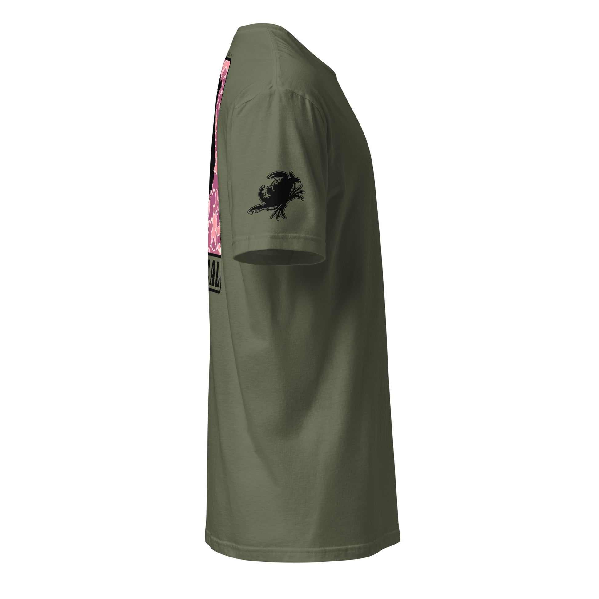 LOCAL (pink) | Core SS P-militarygreen-Shore Lines Apparel Co.