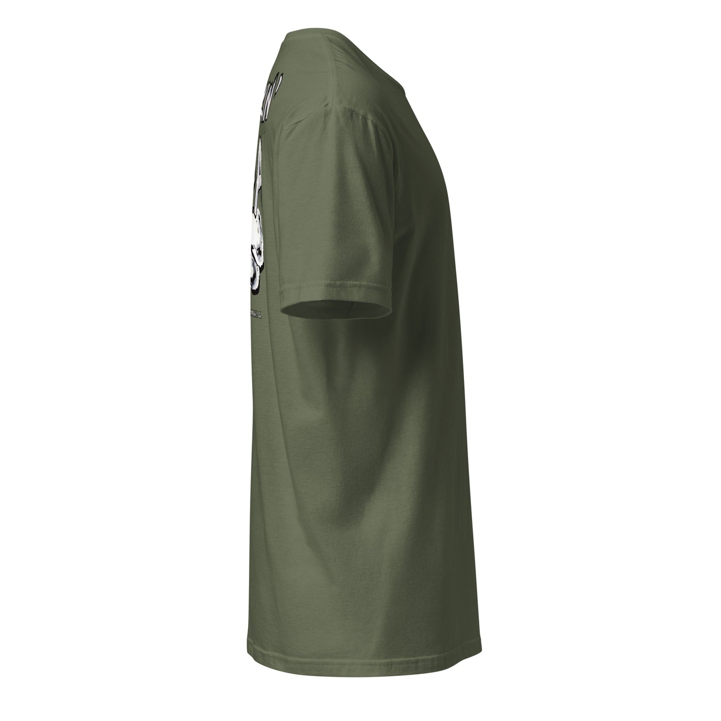 Shuckin A | Core SS-militarygreen-Shore Lines Apparel Co.