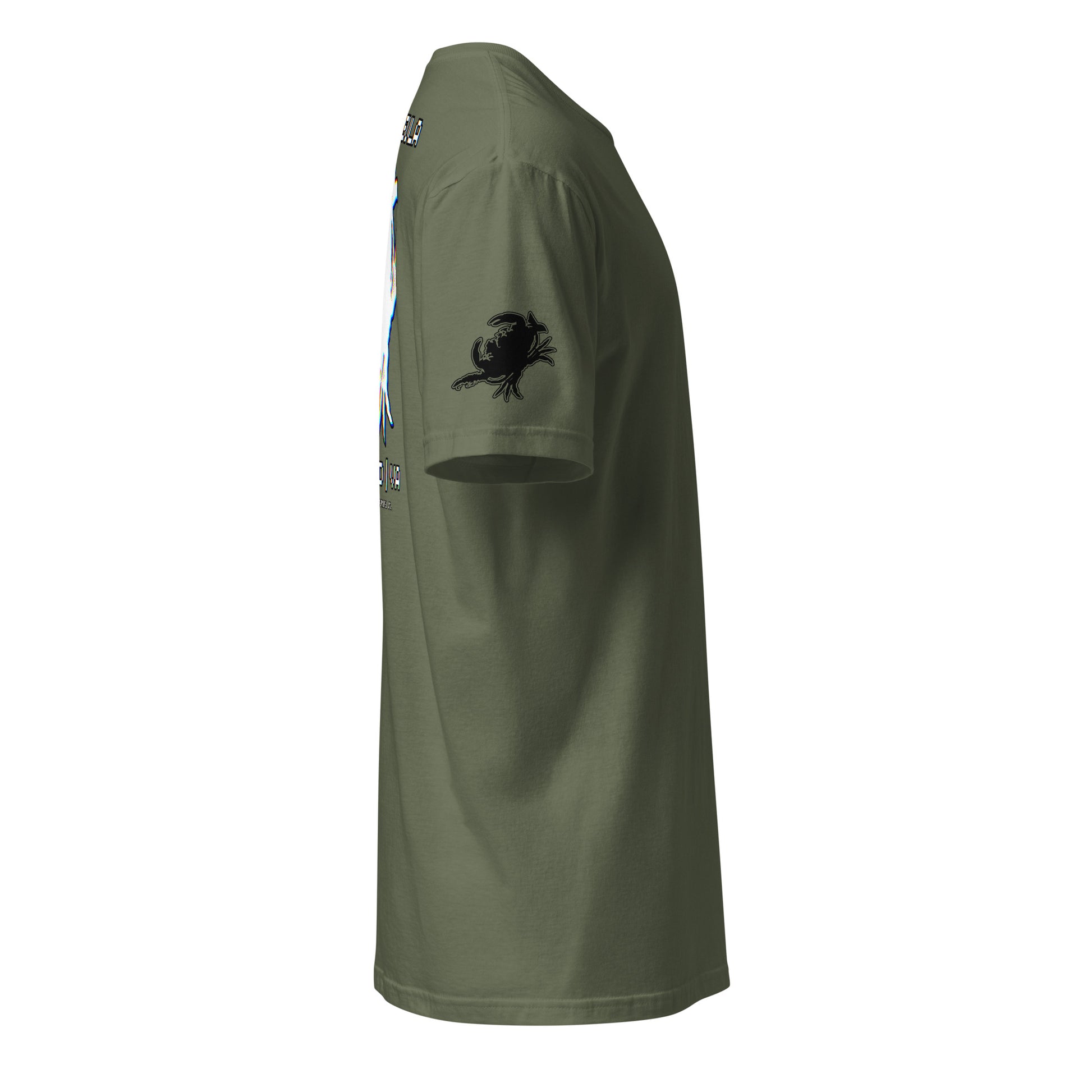 Crabinsula (Retro) | SS P-militarygreen-Shore Lines Apparel Co.