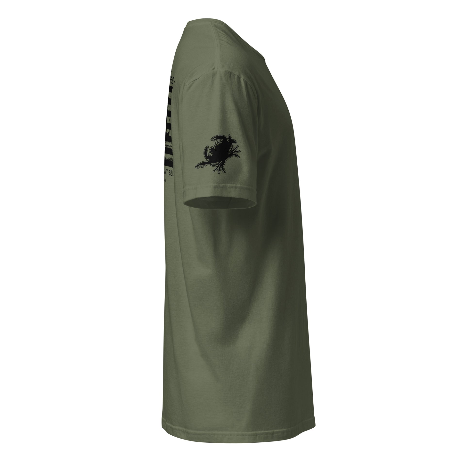 Born Free Raised at Sea | SS P-militarygreen-Shore Lines Apparel Co.