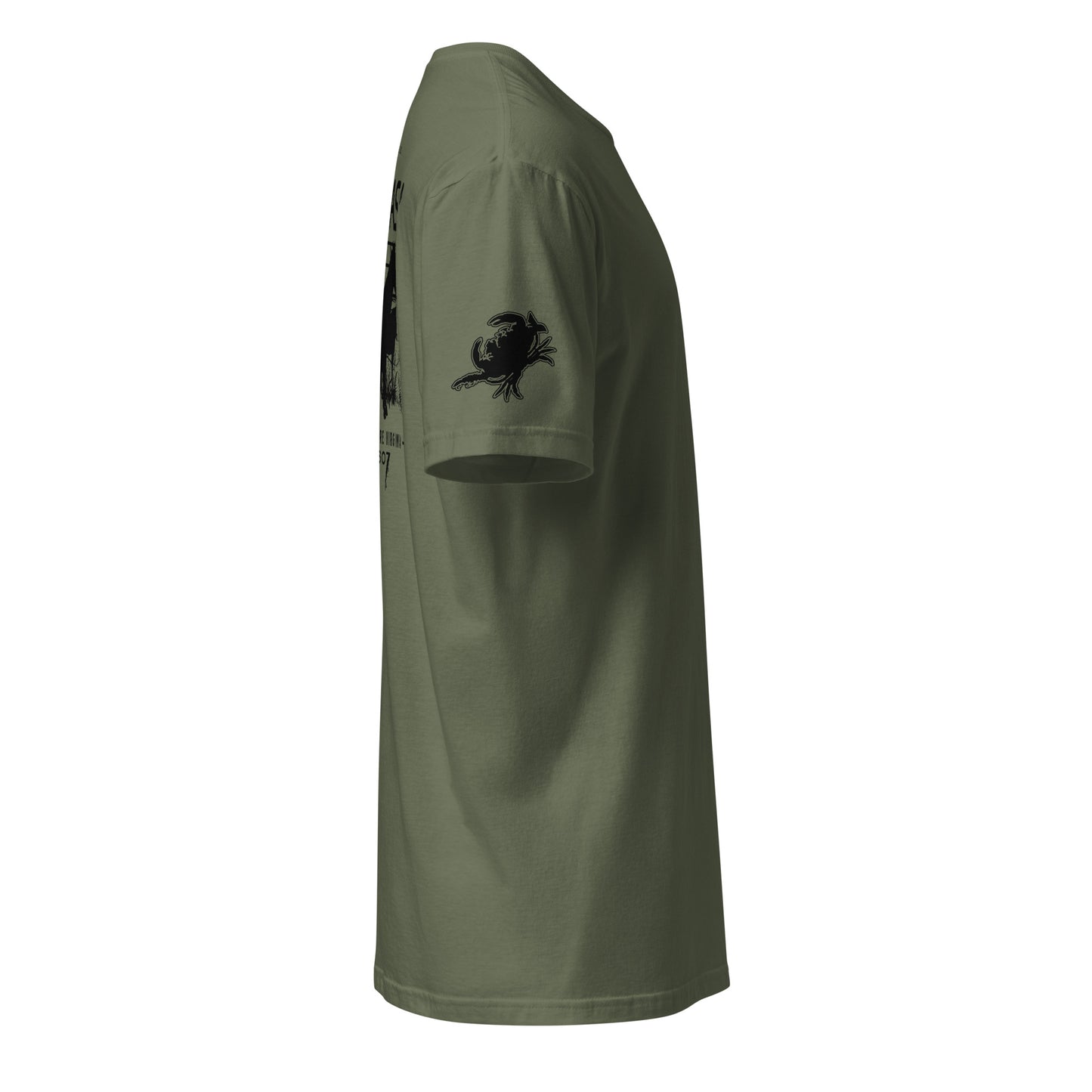 Wild Ponies & NASA | SS P-militarygreen-Shore Lines Apparel Co.