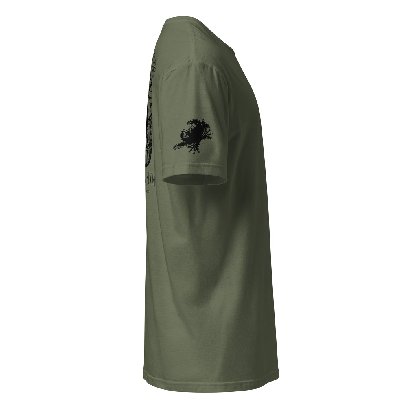 Need More Eastern Shore | SS P-militarygreen-Shore Lines Apparel Co.