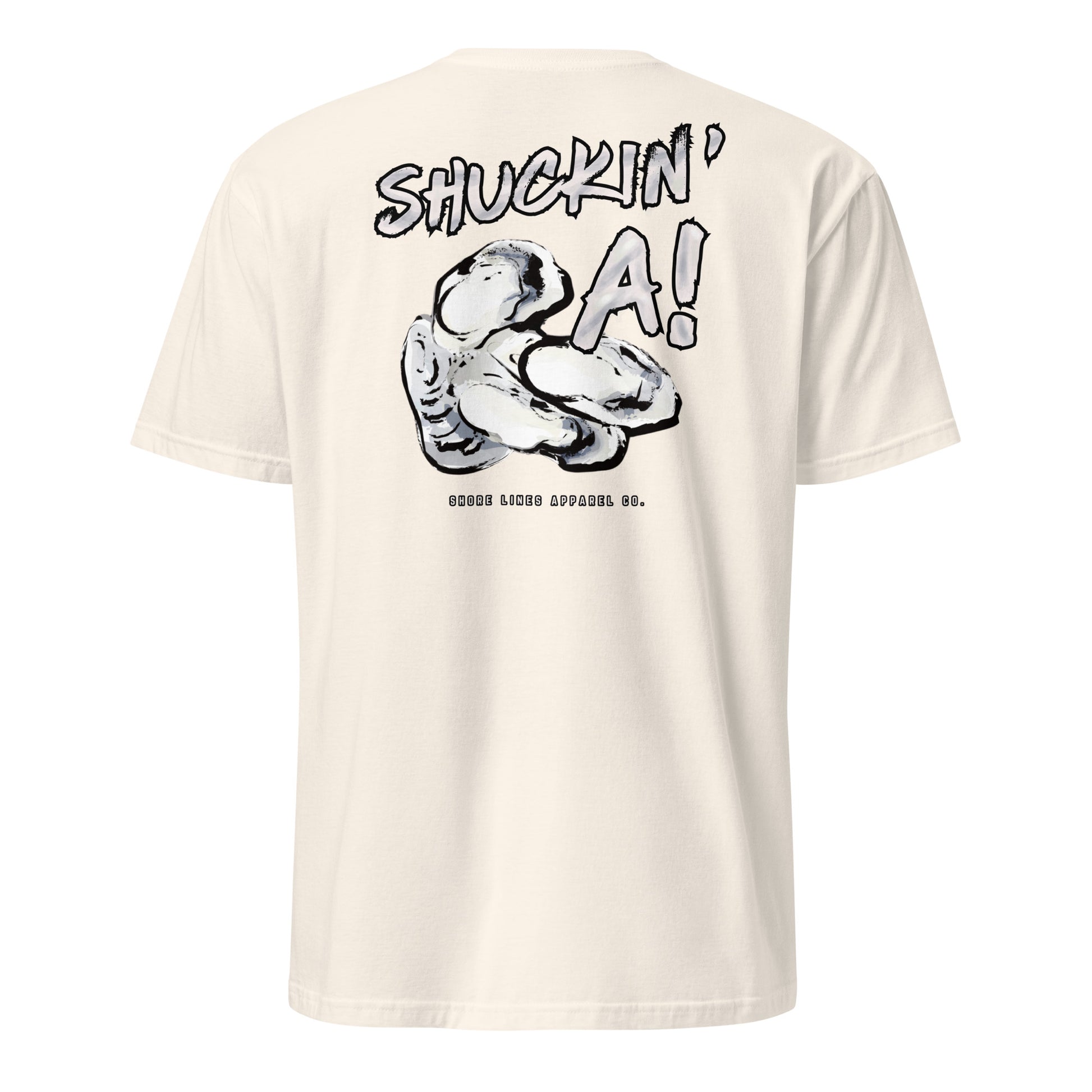 Shuckin A | Core SS-natural-Shore Lines Apparel Co.