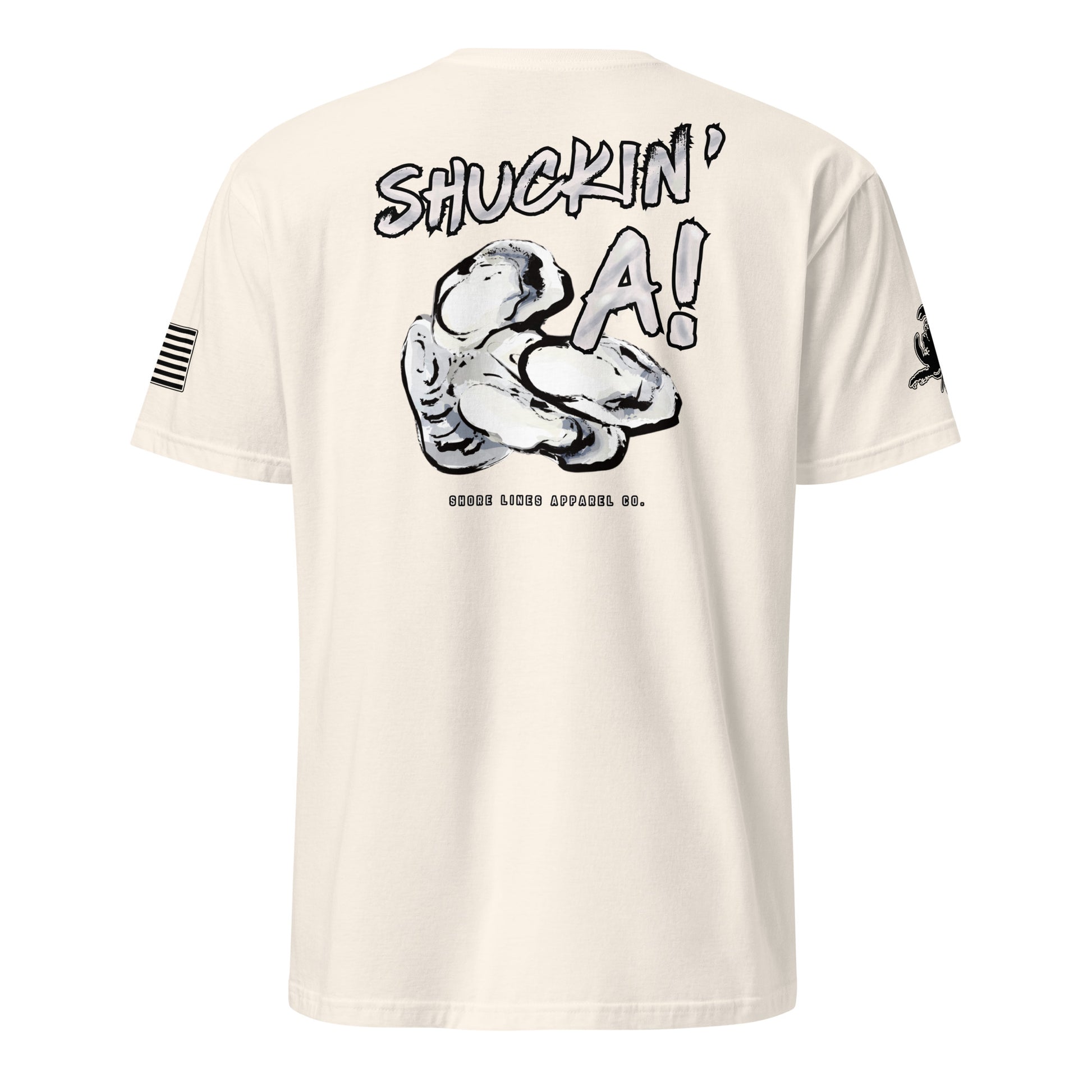 Shuckin A | Core SS P-natural-Shore Lines Apparel Co.