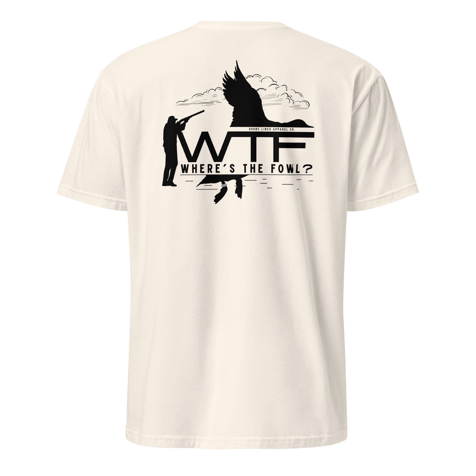 WTF | Short Sleeve-natural-Shore Lines Apparel Co.