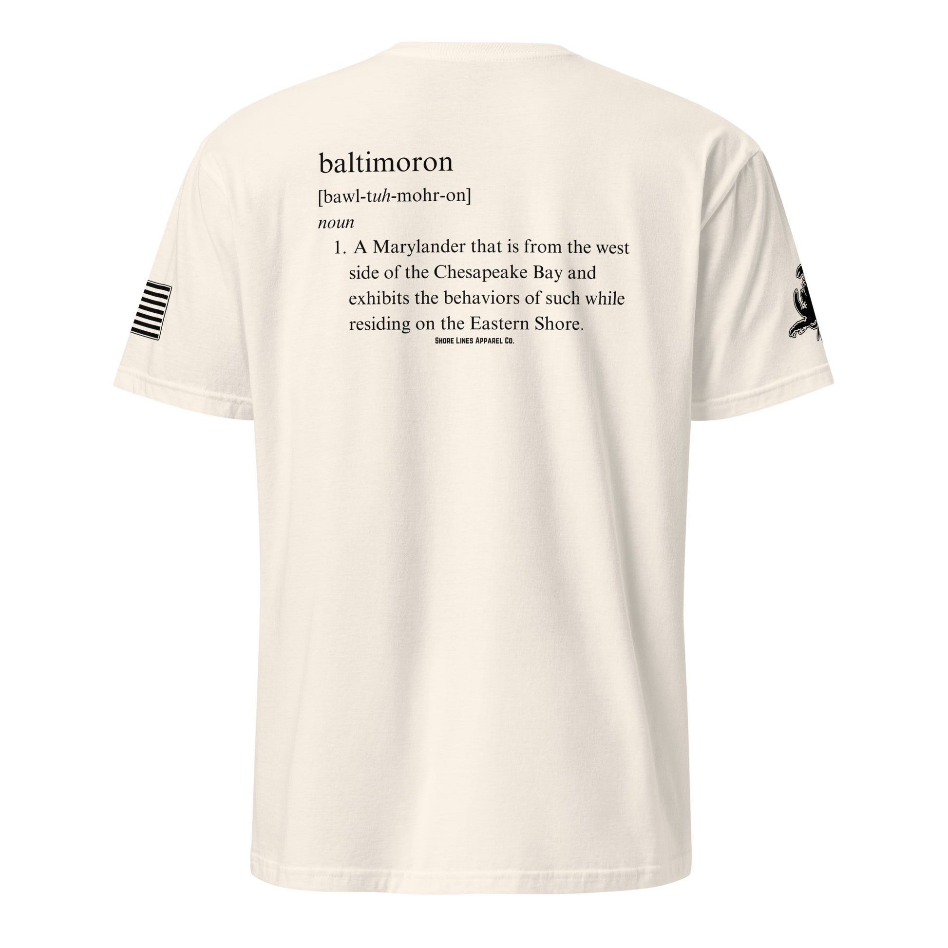 Baltimoron | SS P-natural-Shore Lines Apparel Co.