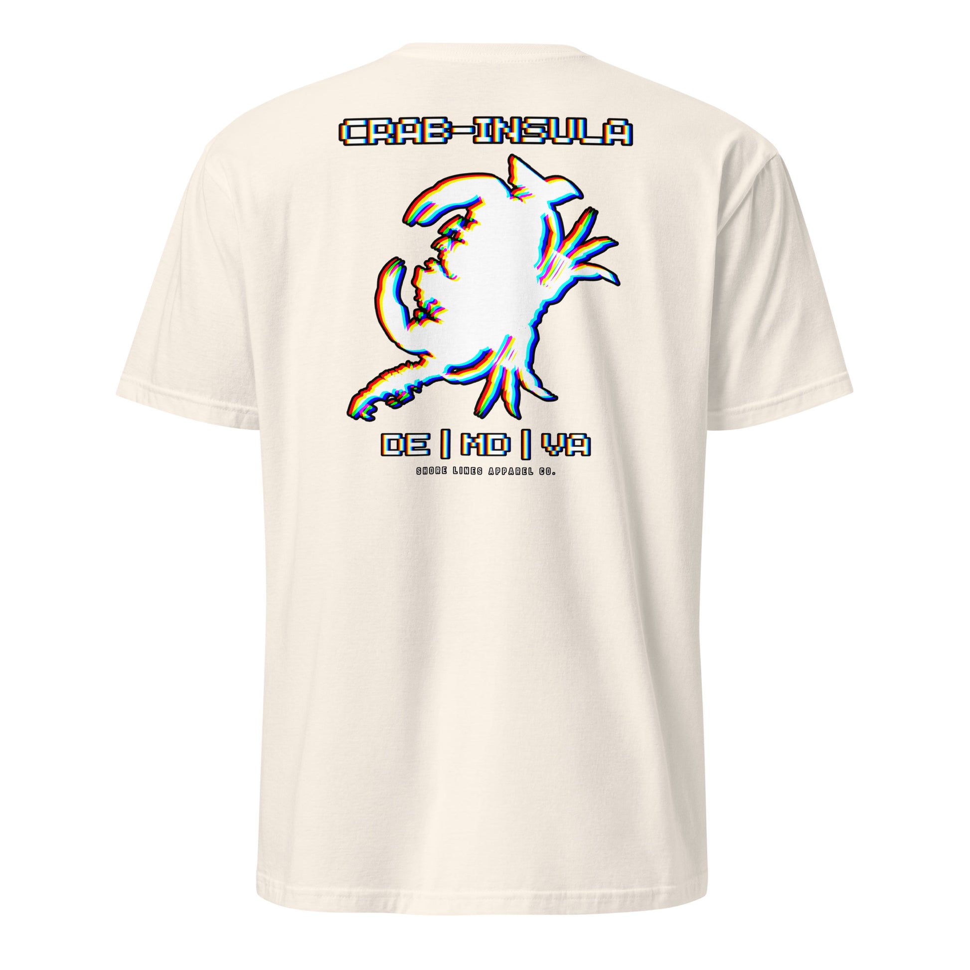 Crabinsula (Retro) | SS-natural-Shore Lines Apparel Co.