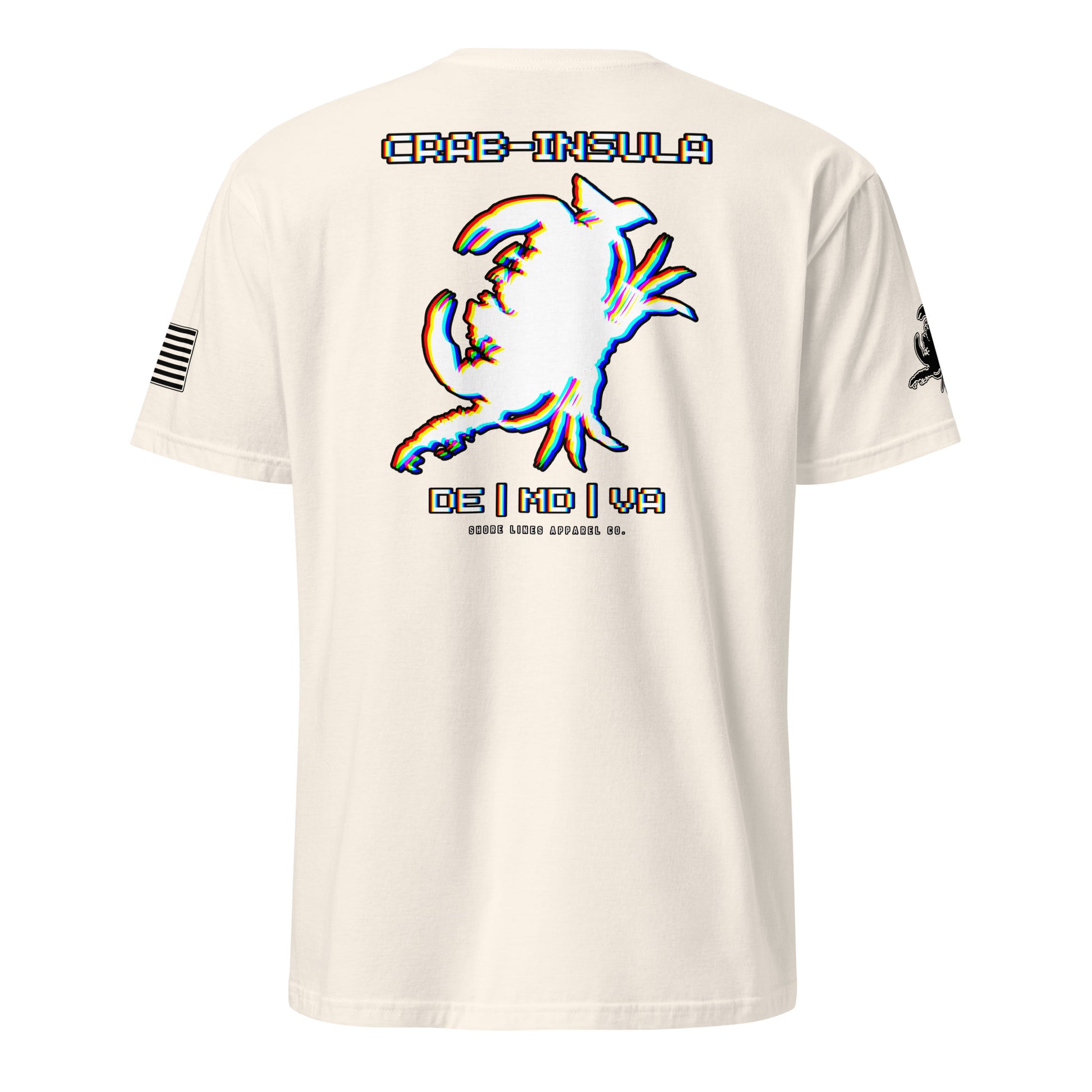 Crabinsula (Retro) | SS P-natural-Shore Lines Apparel Co.