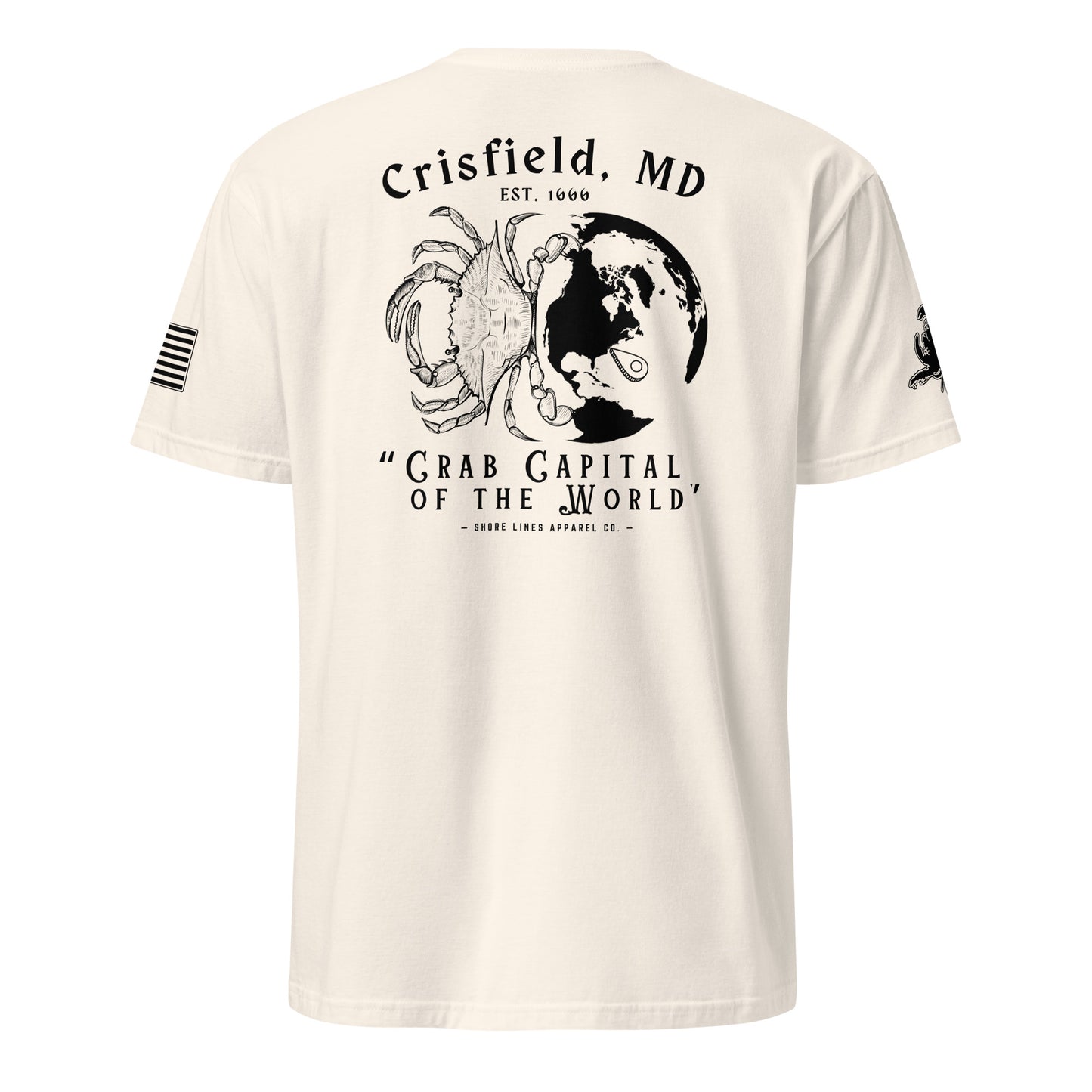 Crisfield | Short Sleeve P-natural-Shore Lines Apparel Co.