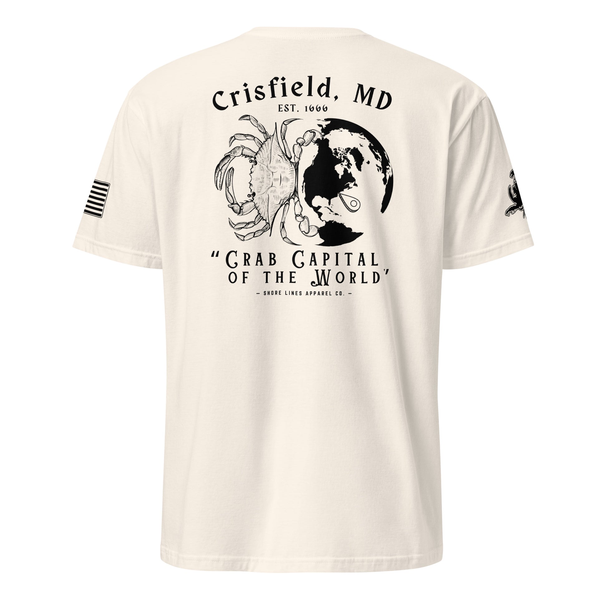 Crisfield | Short Sleeve P-natural-Shore Lines Apparel Co.