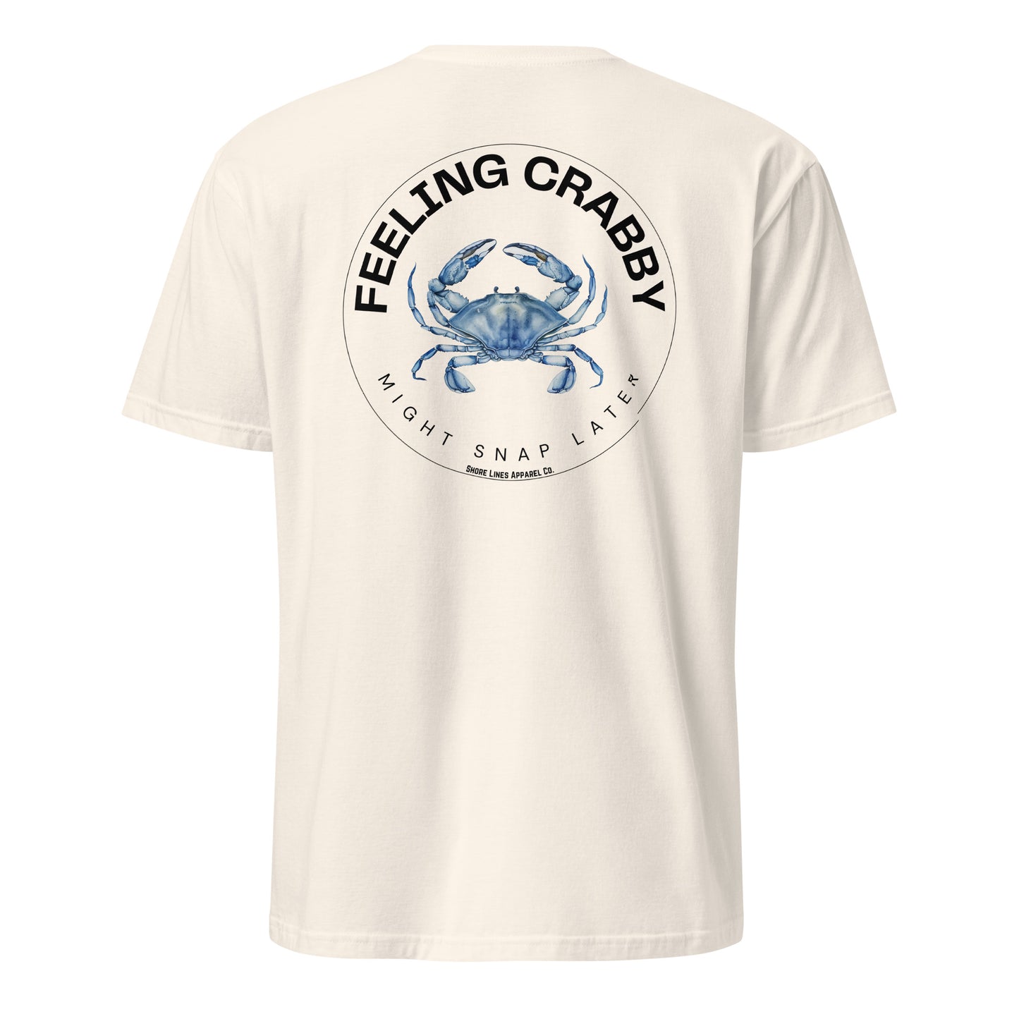 Feeling Crabby | Short Sleeve-natural-Shore Lines Apparel Co.