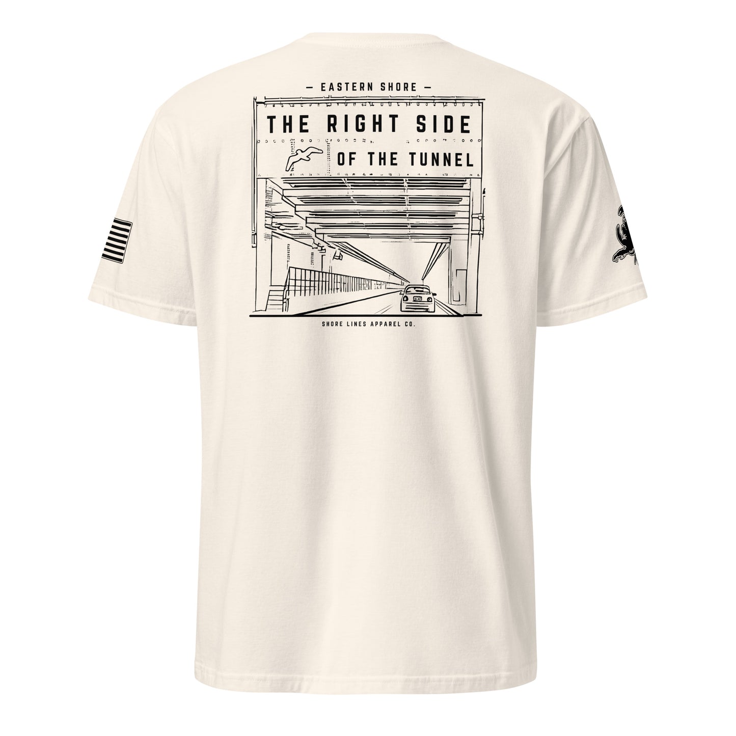 The Right Side CBBT | Short Sleeve P-natural-Shore Lines Apparel Co.