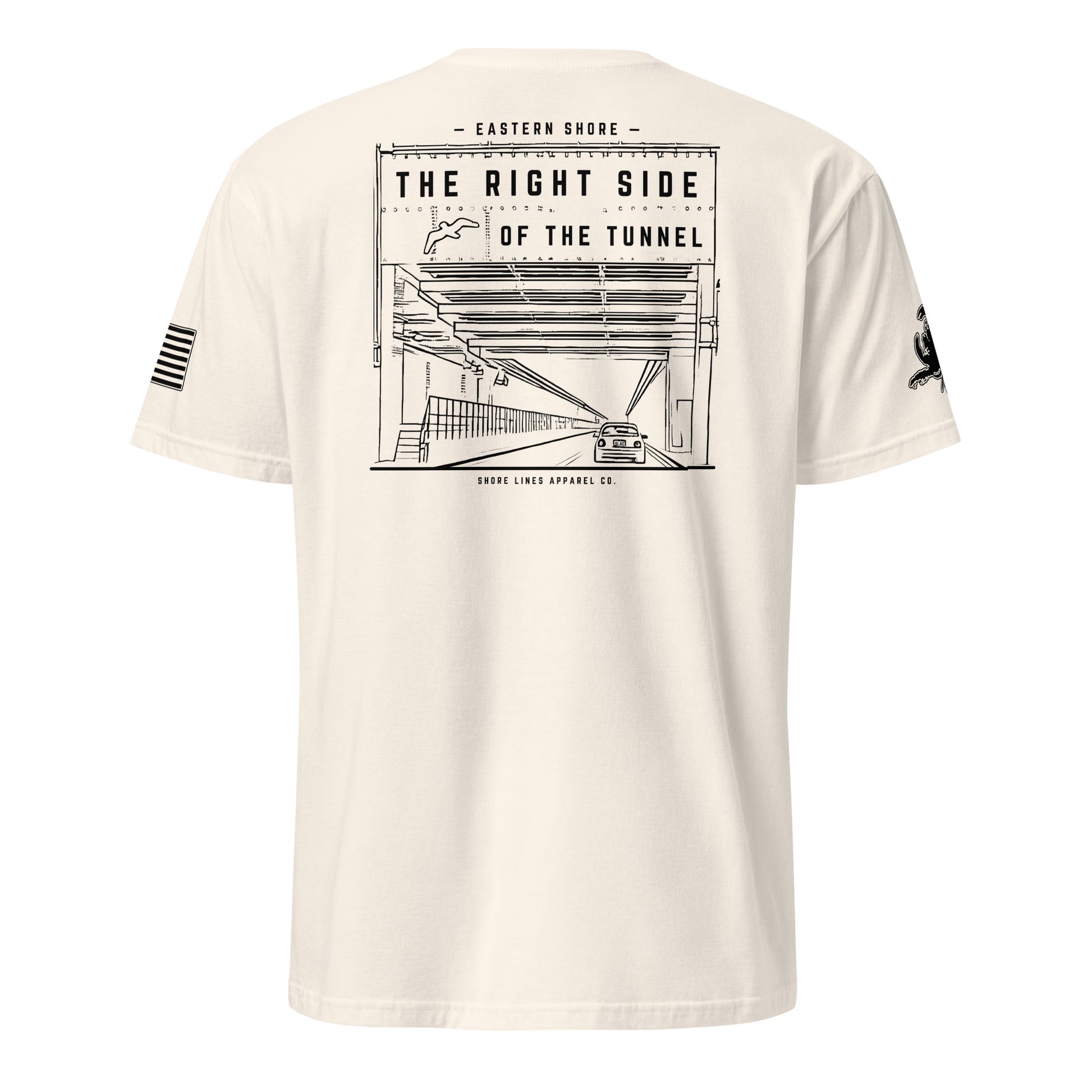 The Right Side CBBT | Short Sleeve P-natural-Shore Lines Apparel Co.