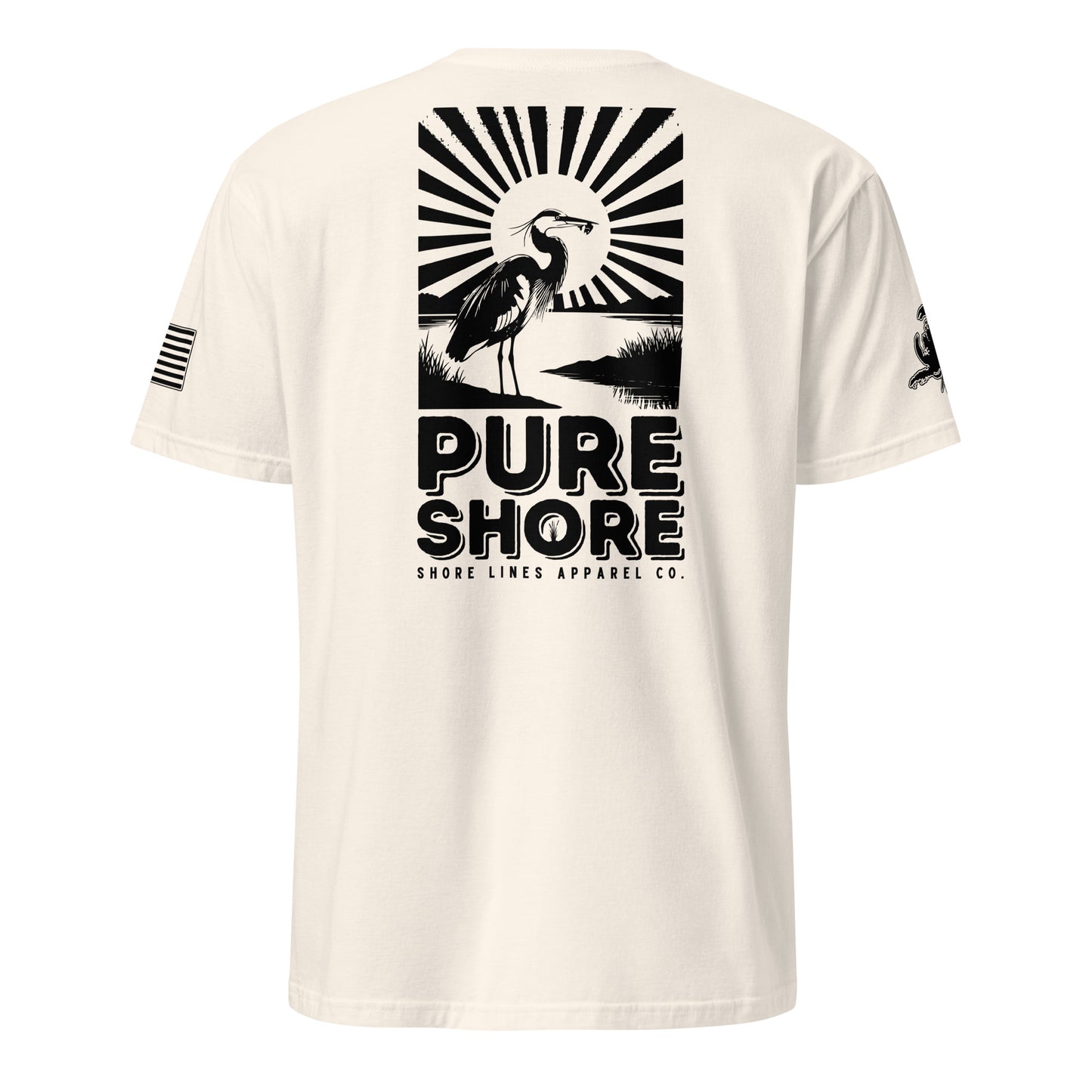 Pure Shore | Short Sleeve P-natural-Shore Lines Apparel Co.