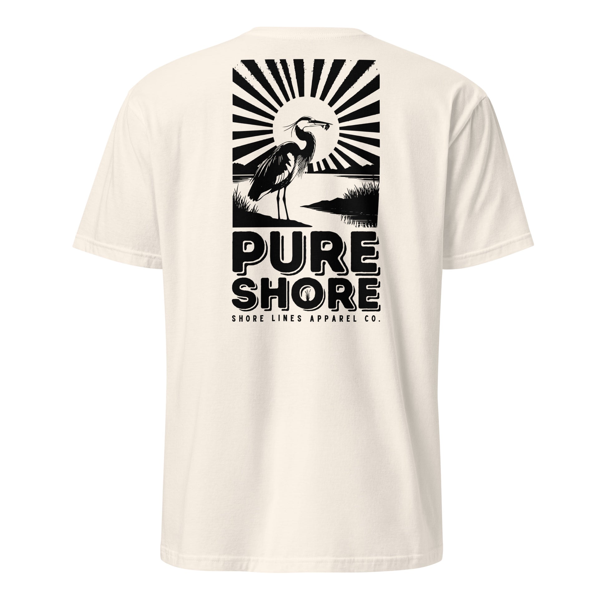 Pure Shore | Short Sleeve-natural-Shore Lines Apparel Co.