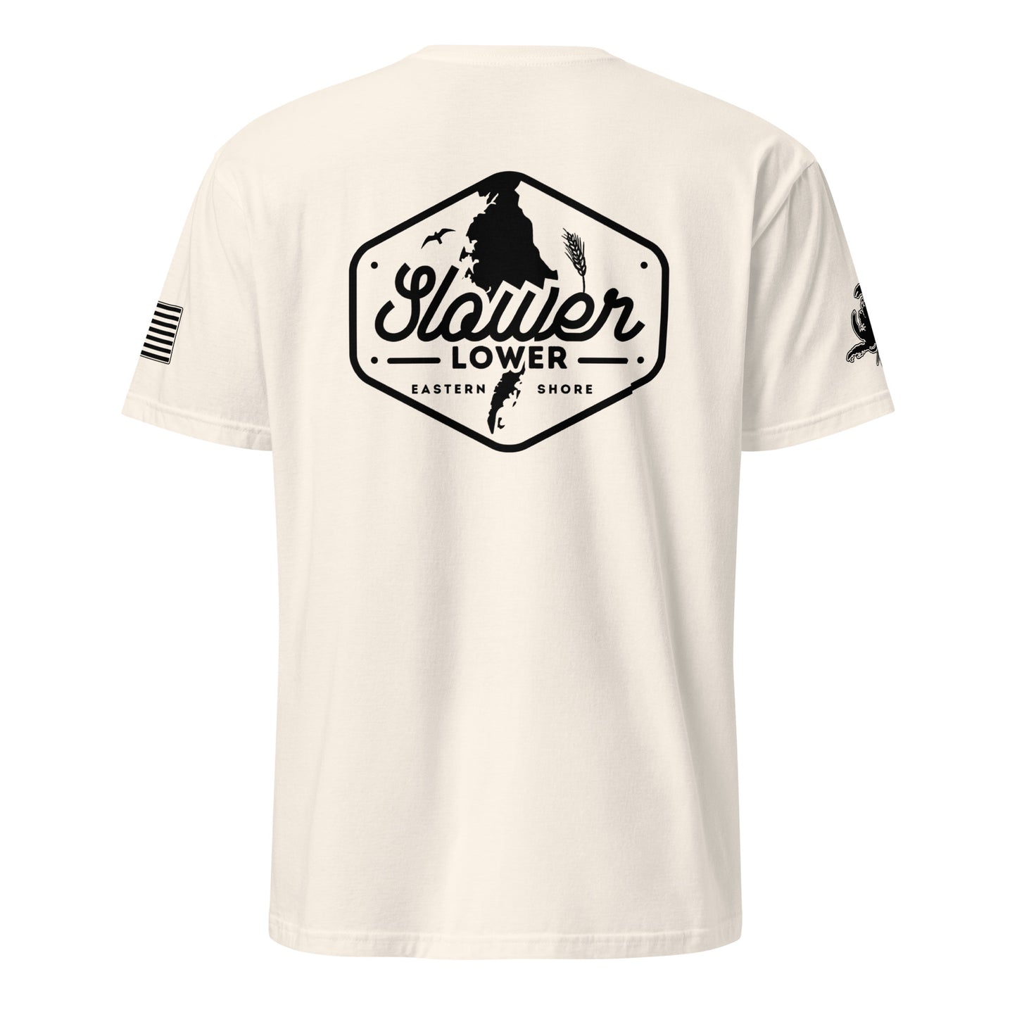 Slower Lower | Short Sleeve P-natural-Shore Lines Apparel Co.™