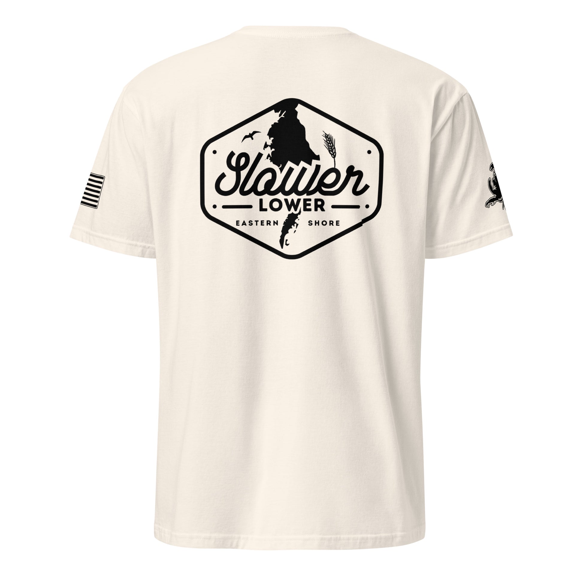 Slower Lower | Short Sleeve P-natural-Shore Lines Apparel Co.™