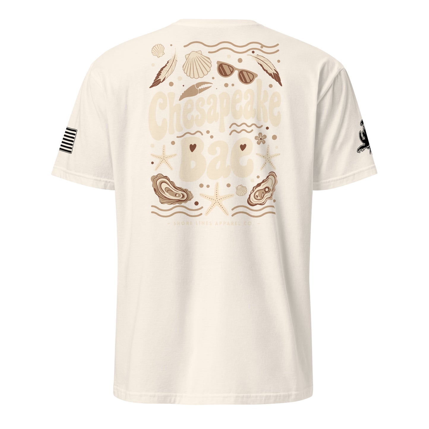 Chesapeake Bae | Short Sleeve P-natural-Shore Lines Apparel Co.™