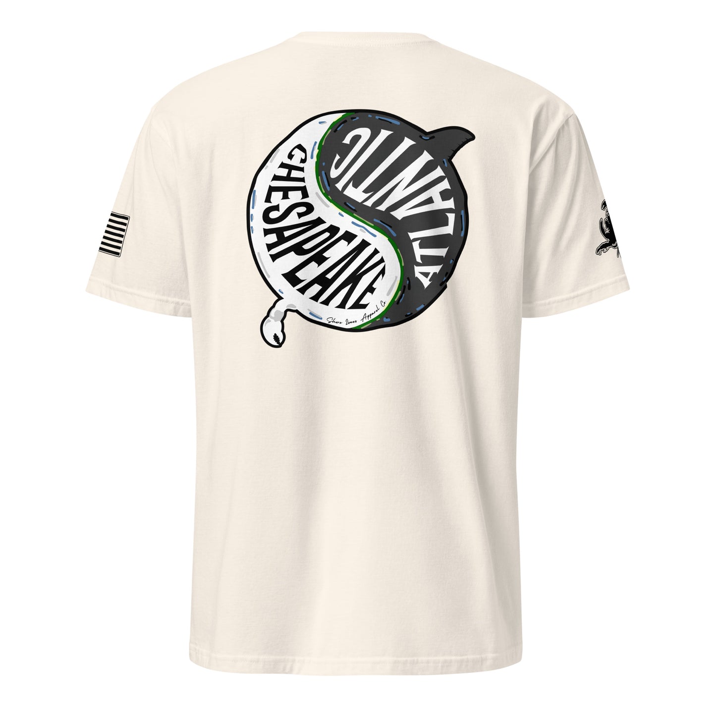Chesapeake Atlantic | Short Sleeve P-natural-Shore Lines Apparel Co.™