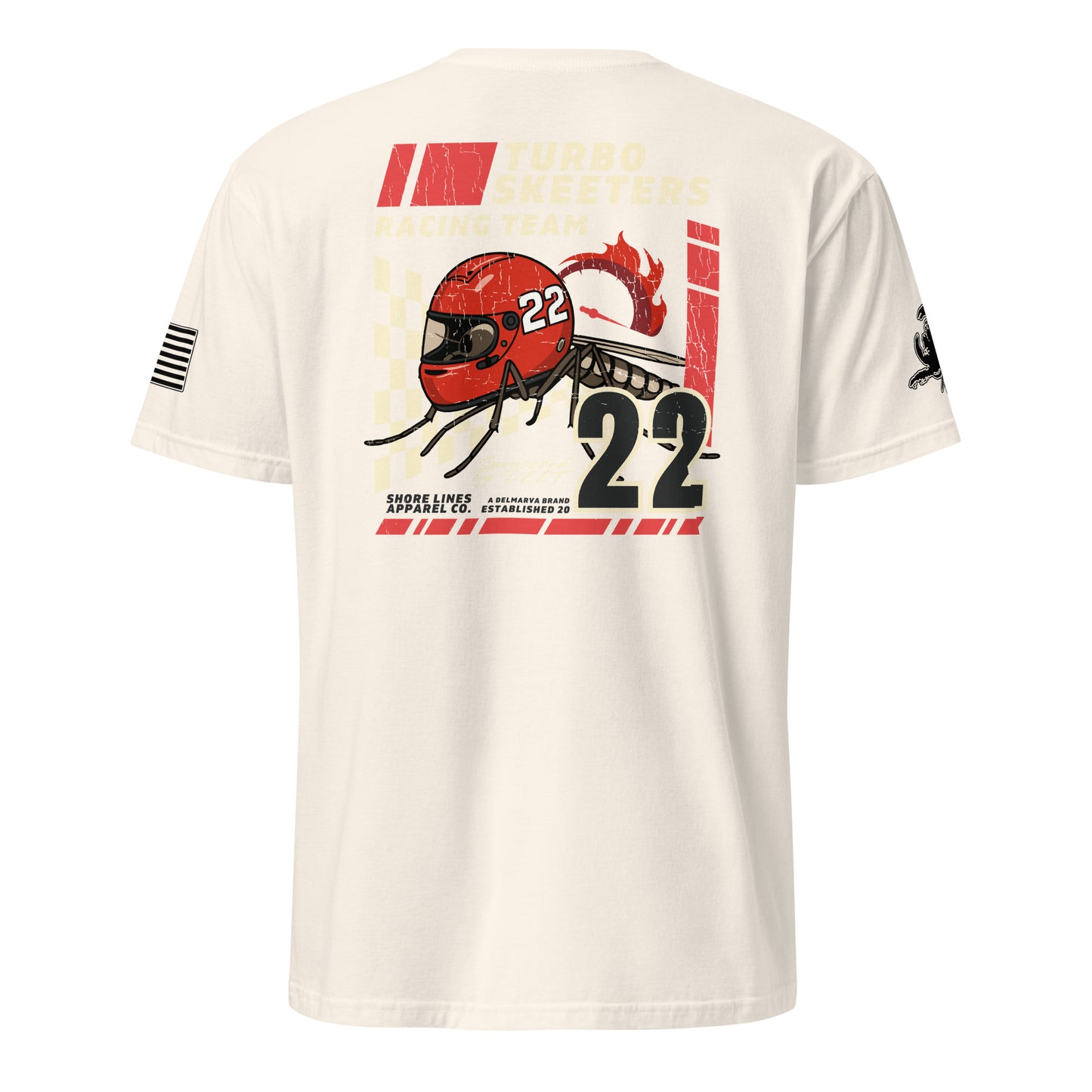 Turbo Skeeters | Short Sleeve P-natural-Shore Lines Apparel Co.™