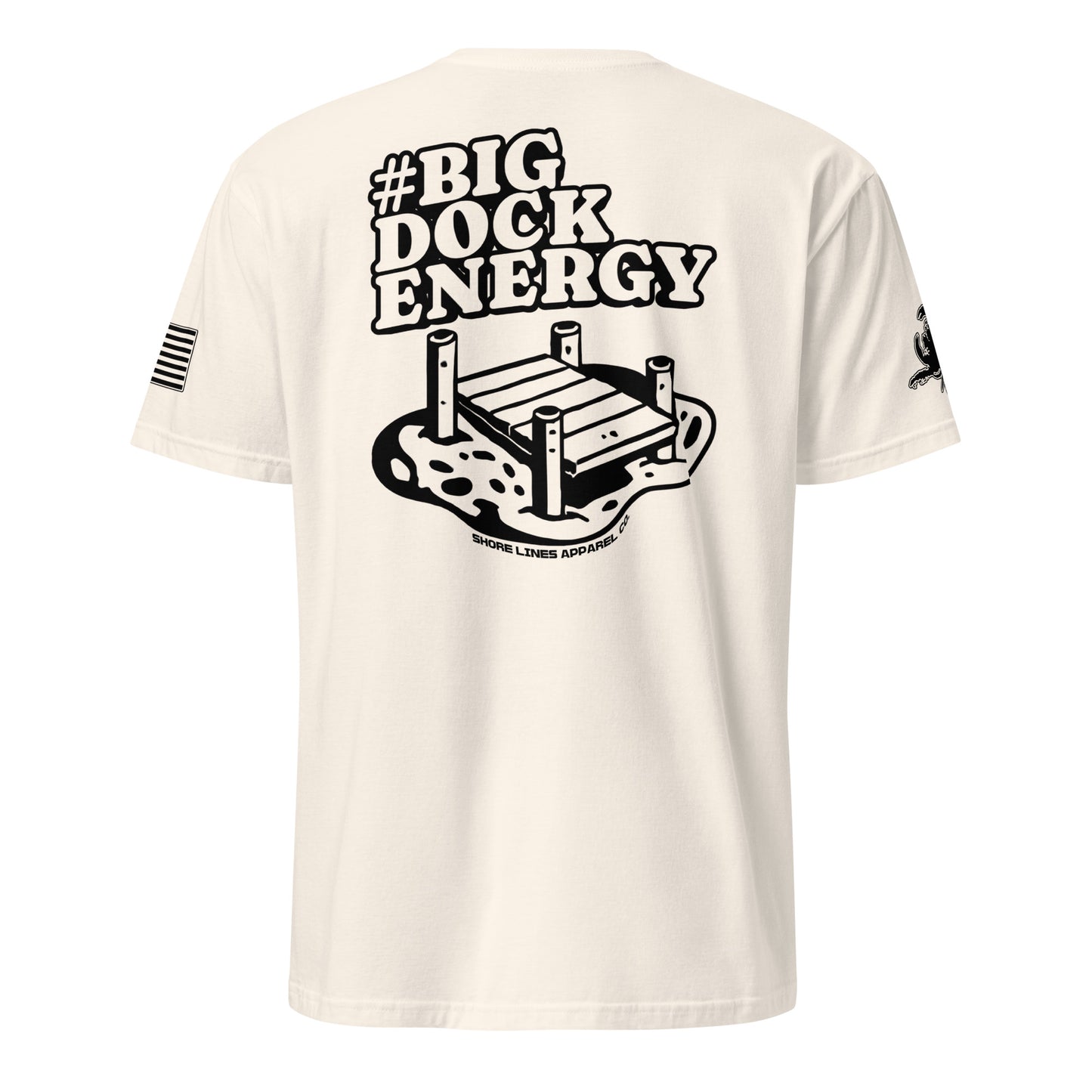 Big Dock Energy | Short Sleeve P-natural-Shore Lines Apparel Co.™