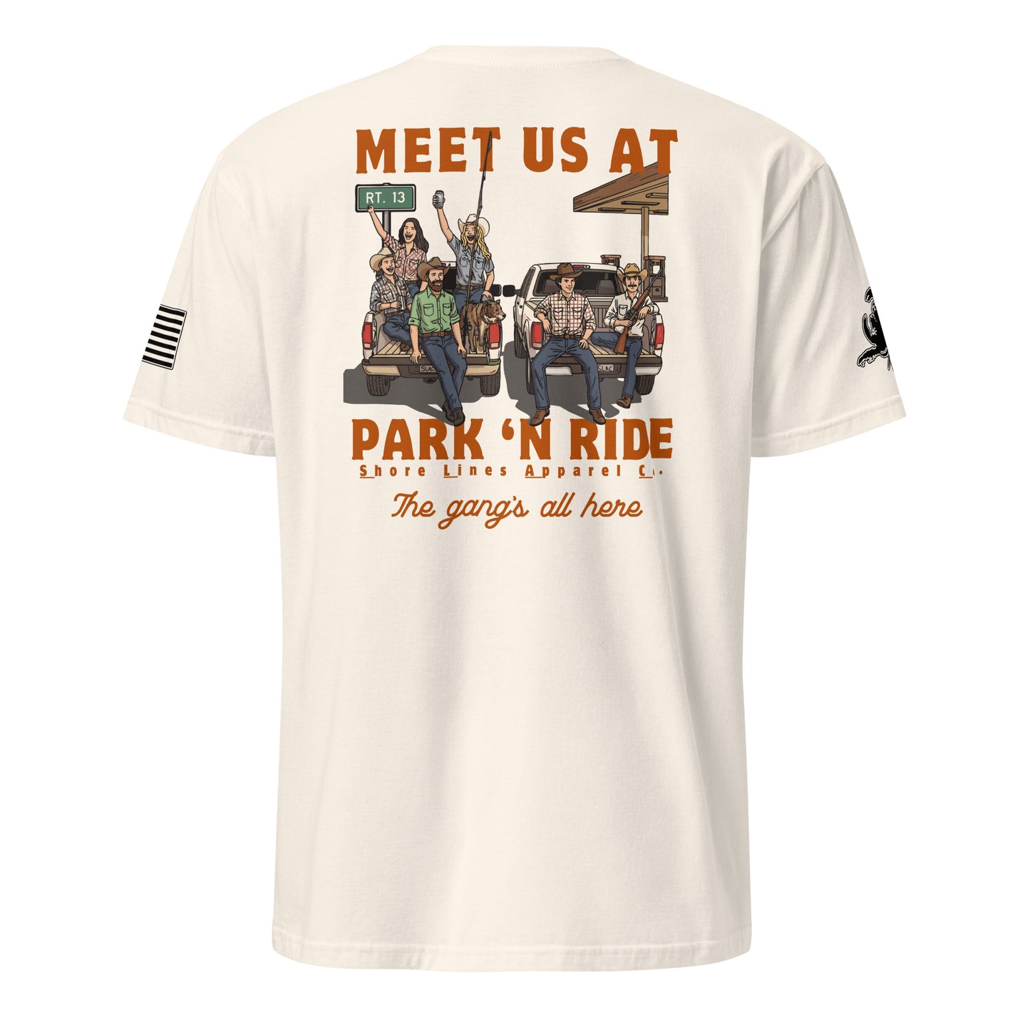 Park N Ride | Short Sleeve P-natural-Shore Lines Apparel Co.™