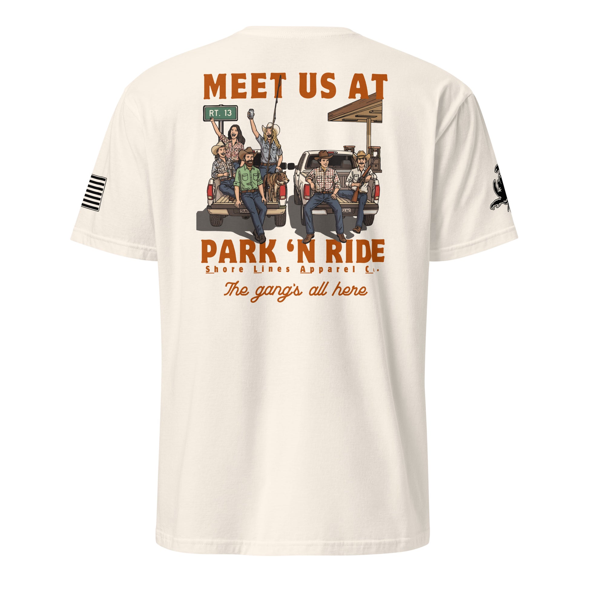 Park N Ride | Short Sleeve P-natural-Shore Lines Apparel Co.™