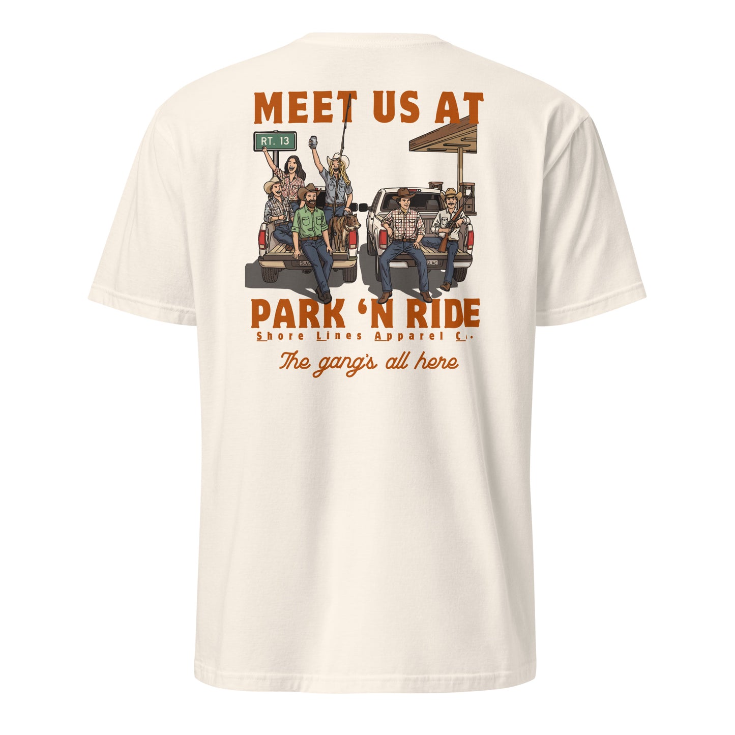 Park N Ride | Short Sleeve-natural-Shore Lines Apparel Co.™