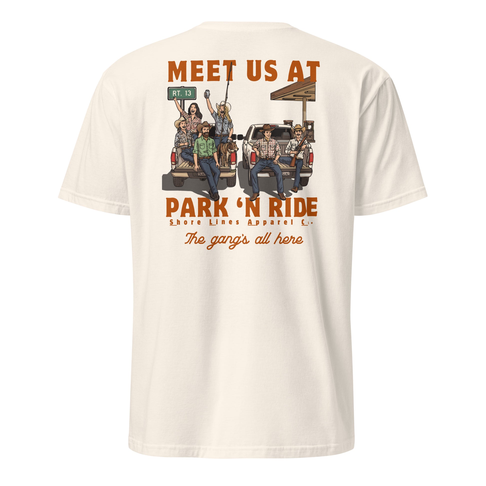 Park N Ride | Short Sleeve-natural-Shore Lines Apparel Co.™