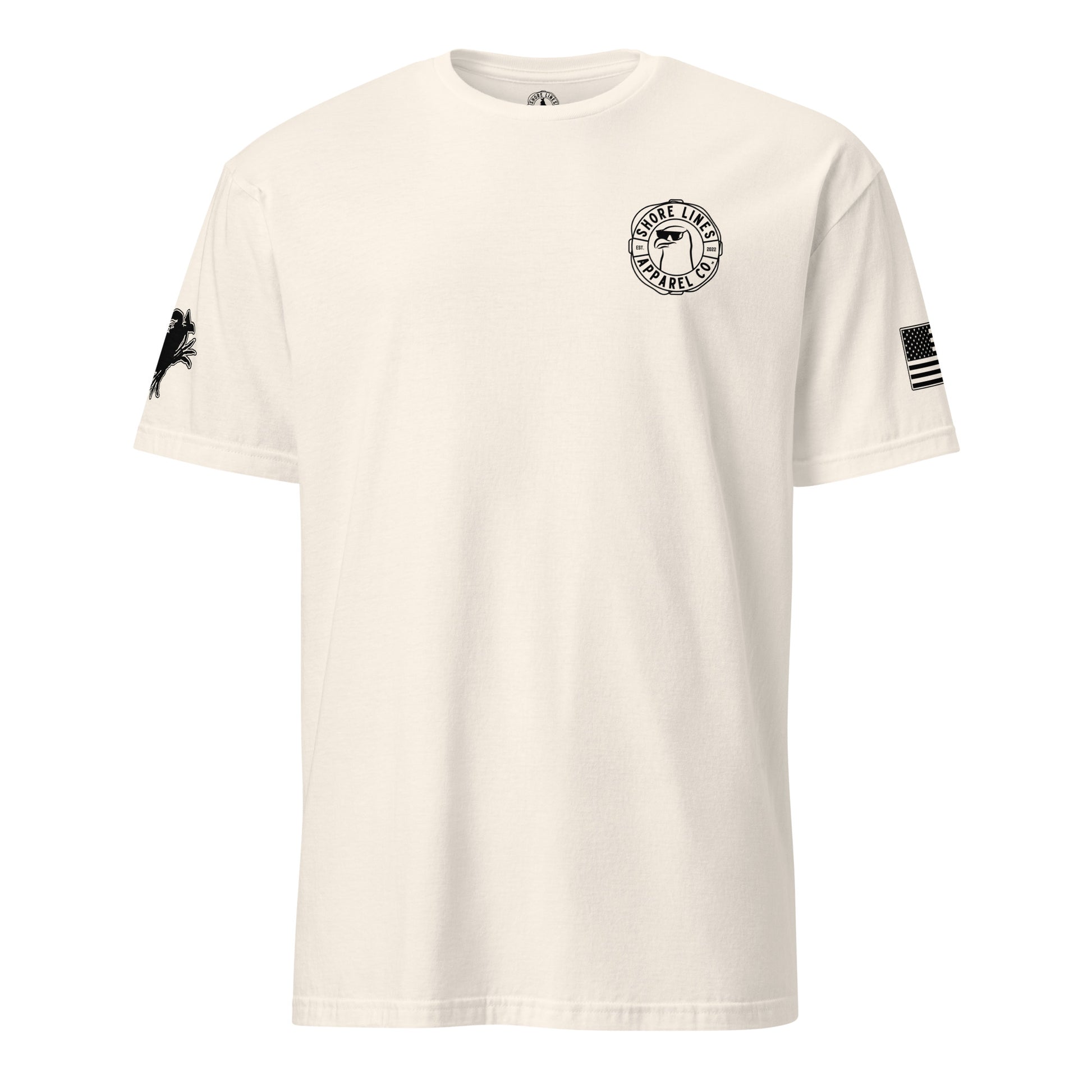 Baltimoron Orioles | Short Sleeve P-natural-Shore Lines Apparel Co.™