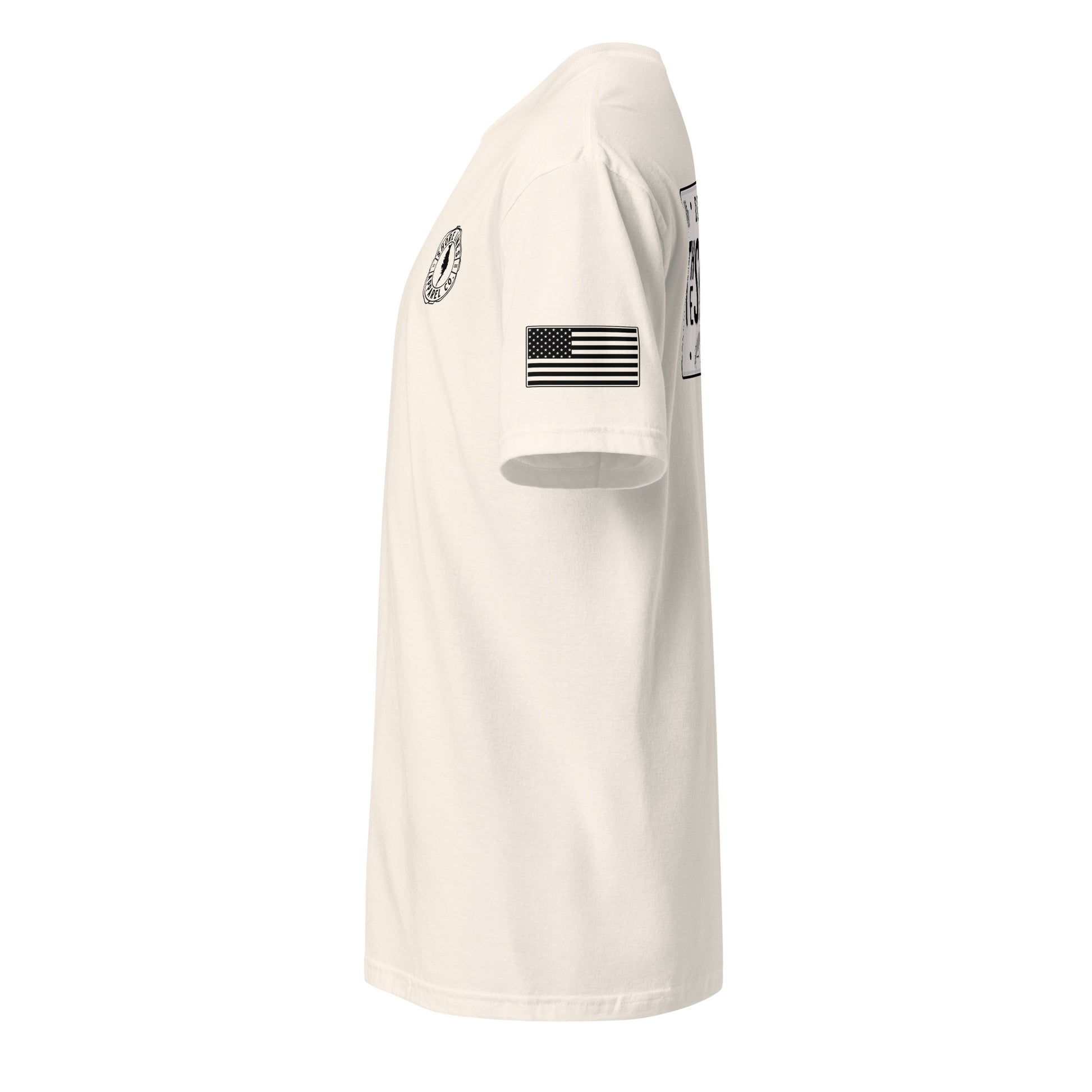 License Plate | Short Sleeve P-natural-Shore Lines Apparel Co.