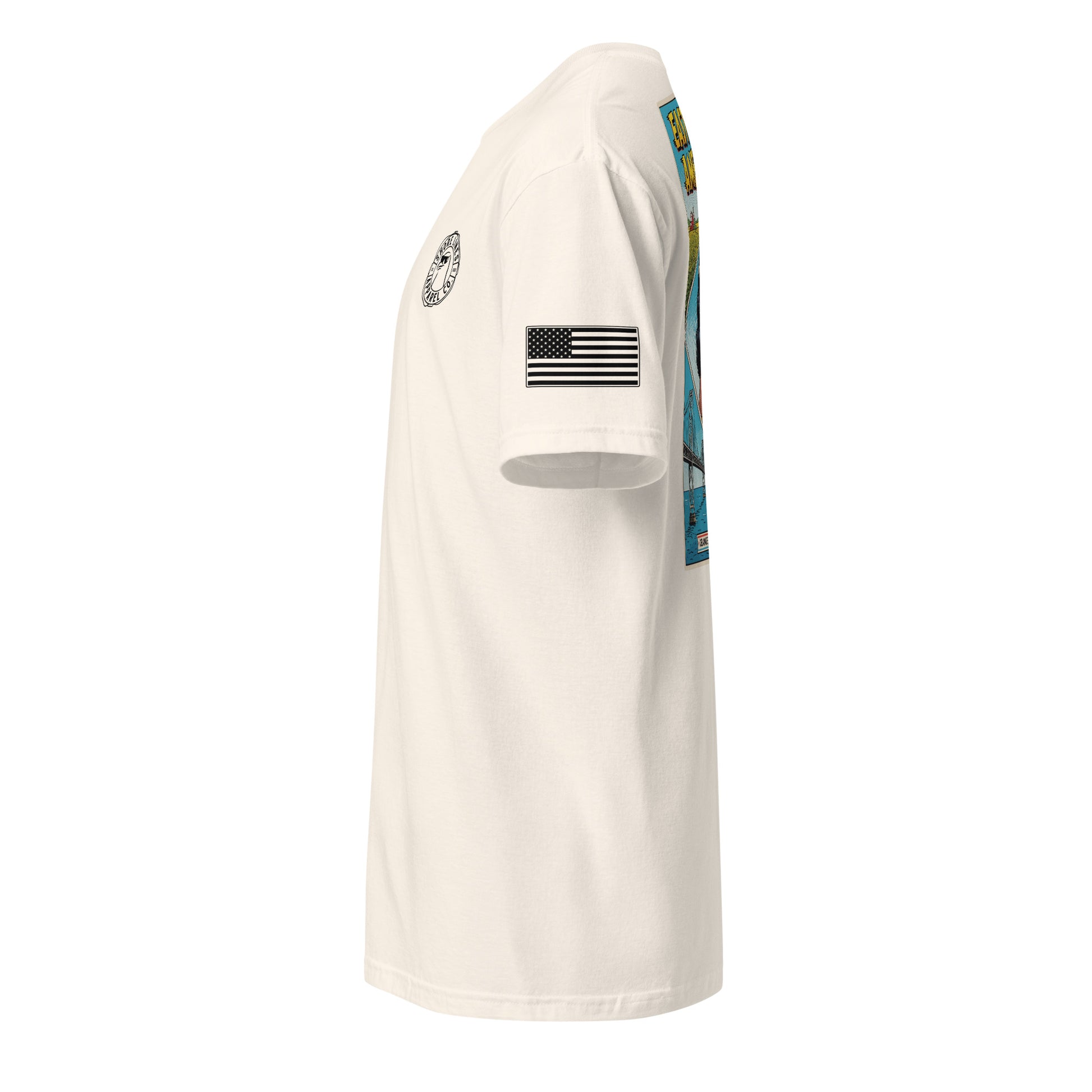 East Coast Americana | Short Sleeve P-natural-Shore Lines Apparel Co.™
