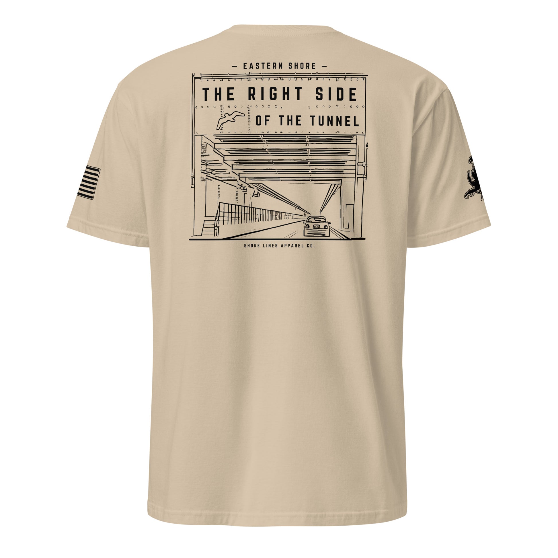 The Right Side CBBT | Core SS P-sand-Shore Lines Apparel Co.