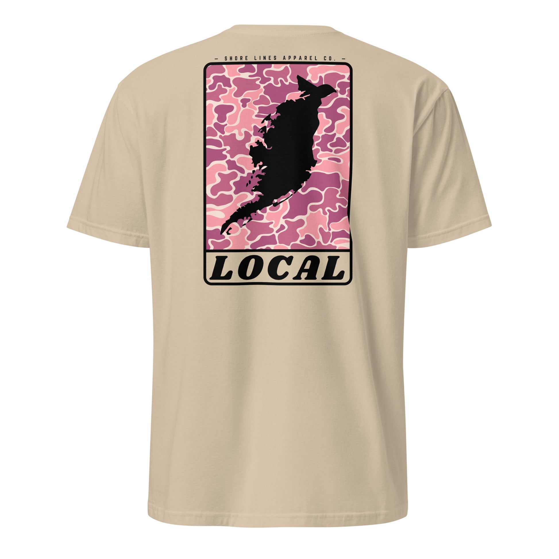LOCAL (pink) | Core SS-sand-Shore Lines Apparel Co.