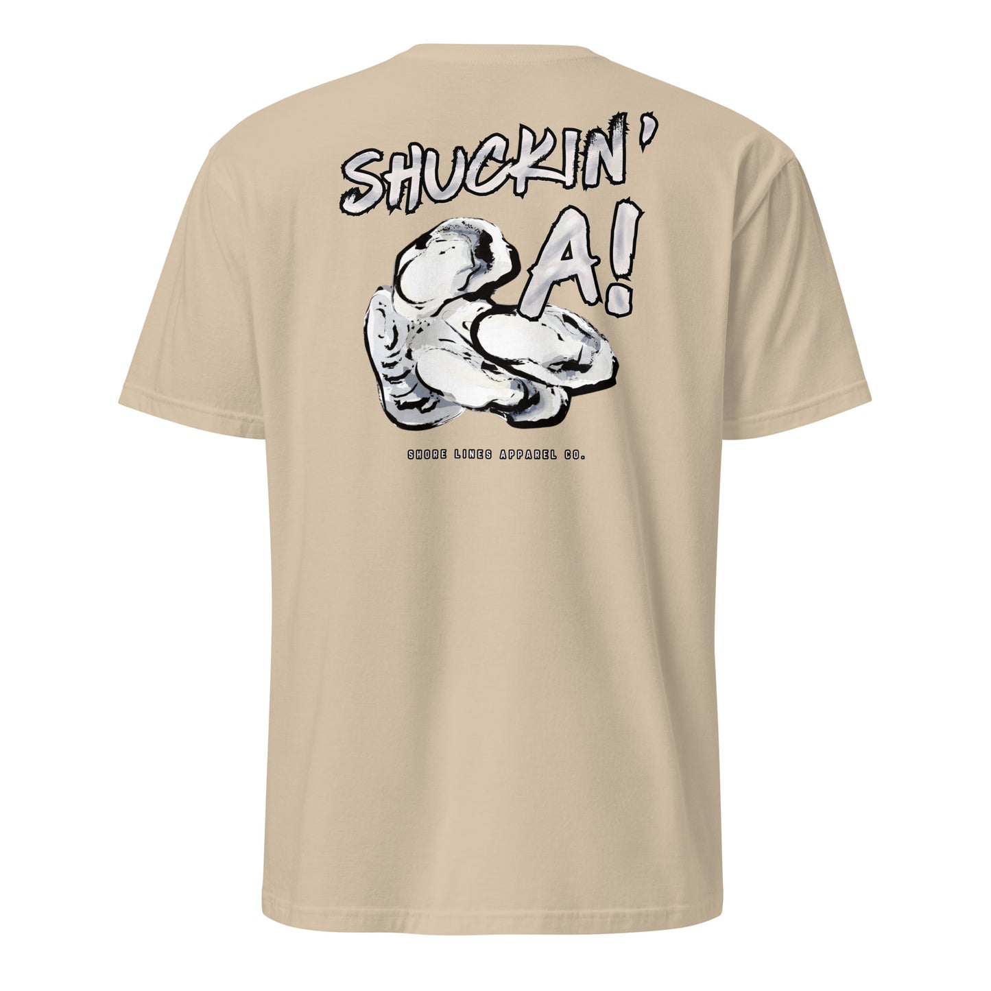 Shuckin A | Core SS-sand-Shore Lines Apparel Co.