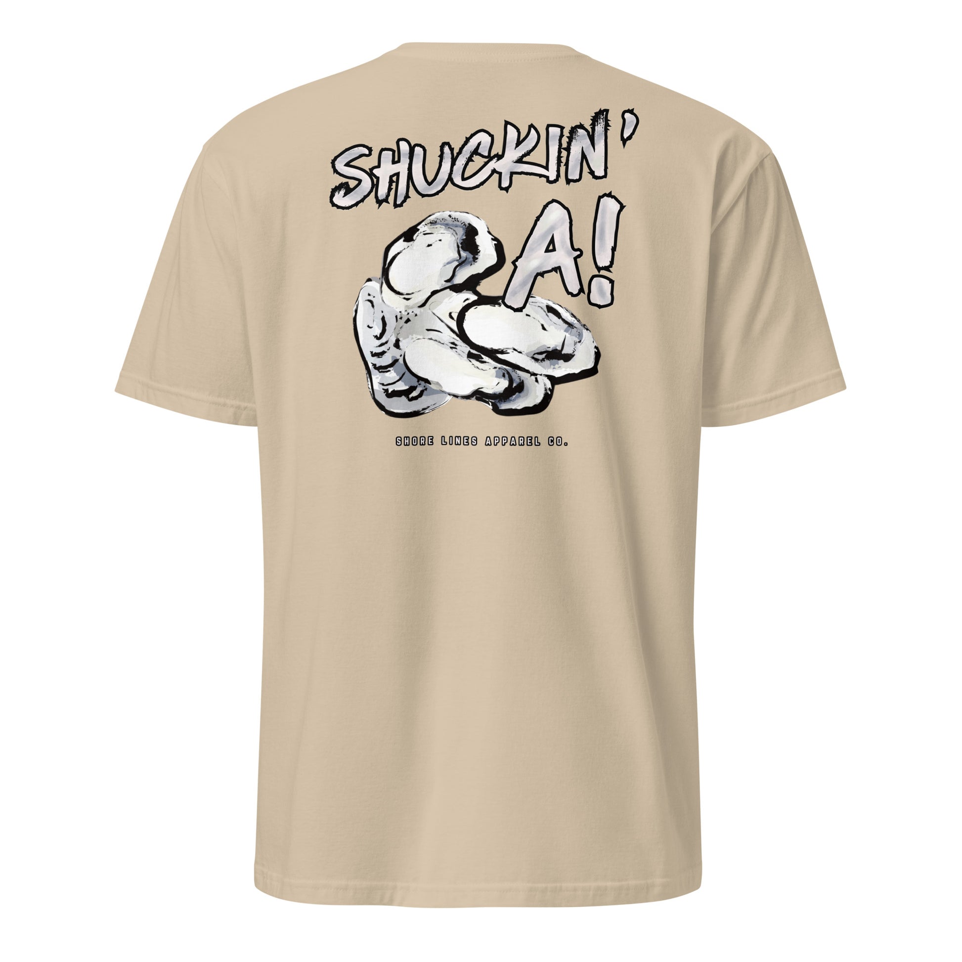 Shuckin A | Core SS-sand-Shore Lines Apparel Co.