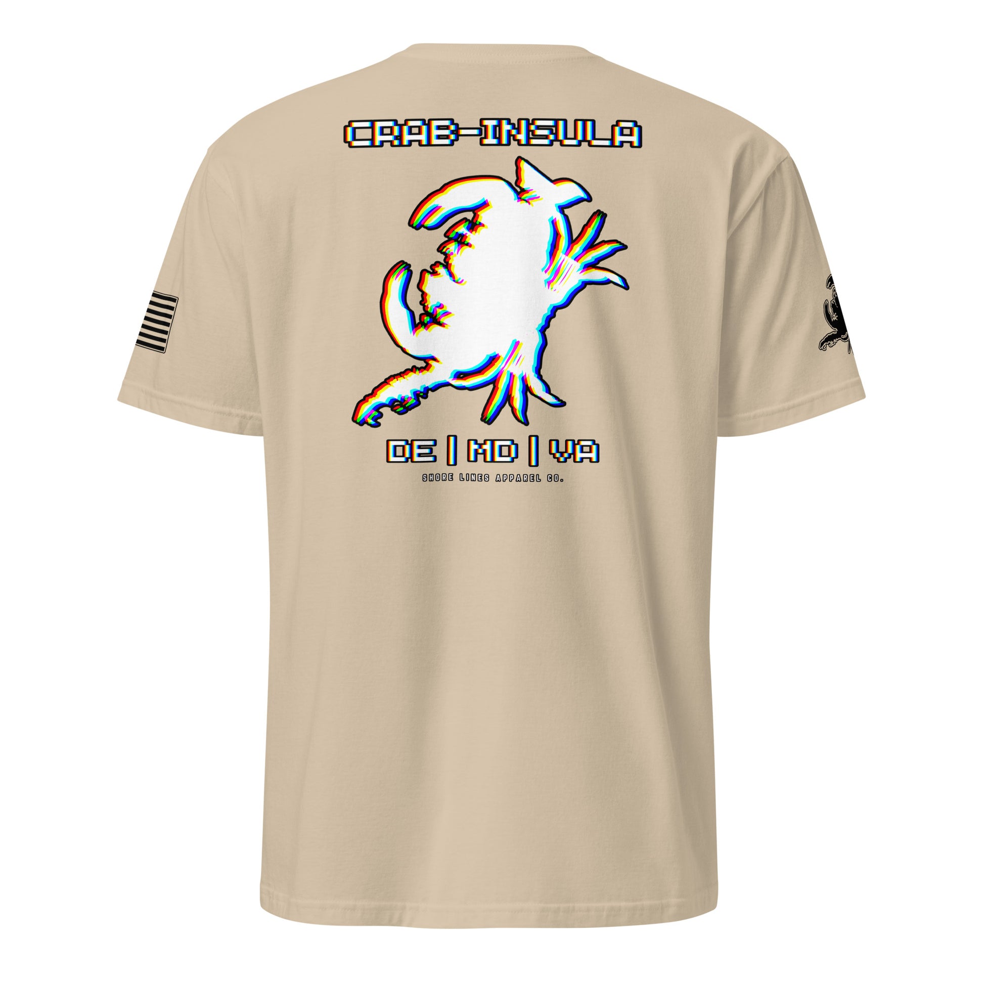 Crabinsula (Retro) | SS P-sand-Shore Lines Apparel Co.