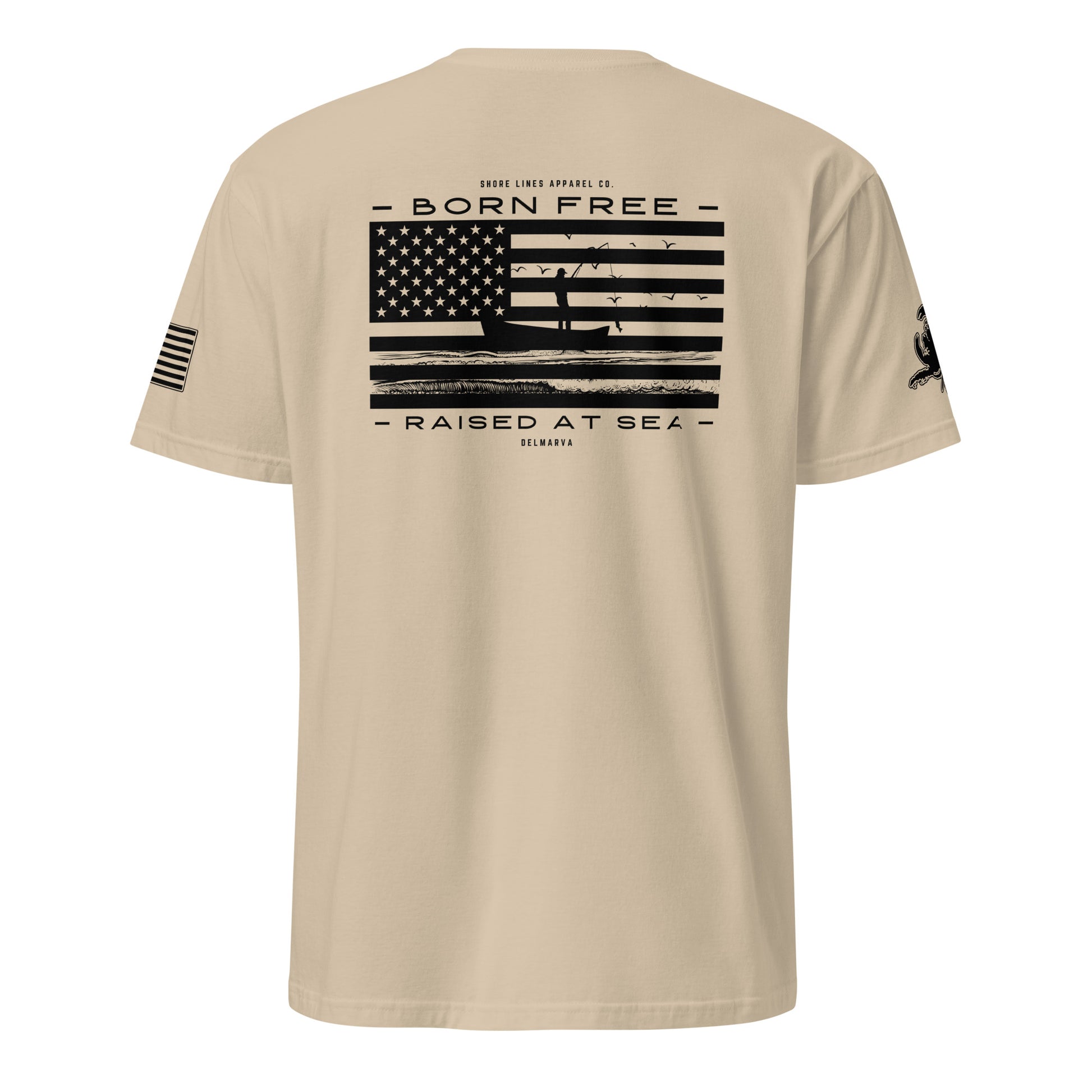 Born Free Raised at Sea | SS P-sand-Shore Lines Apparel Co.