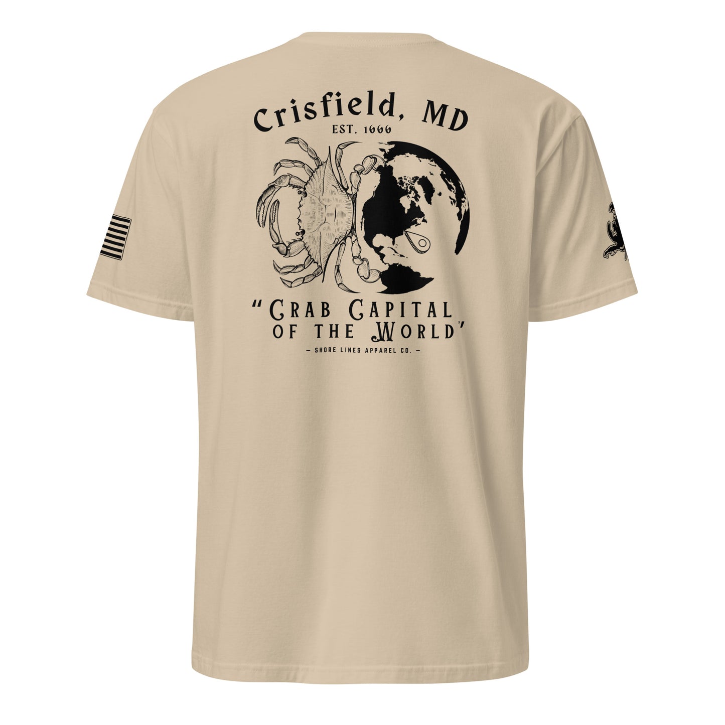 Crisfield | Short Sleeve P-sand-Shore Lines Apparel Co.