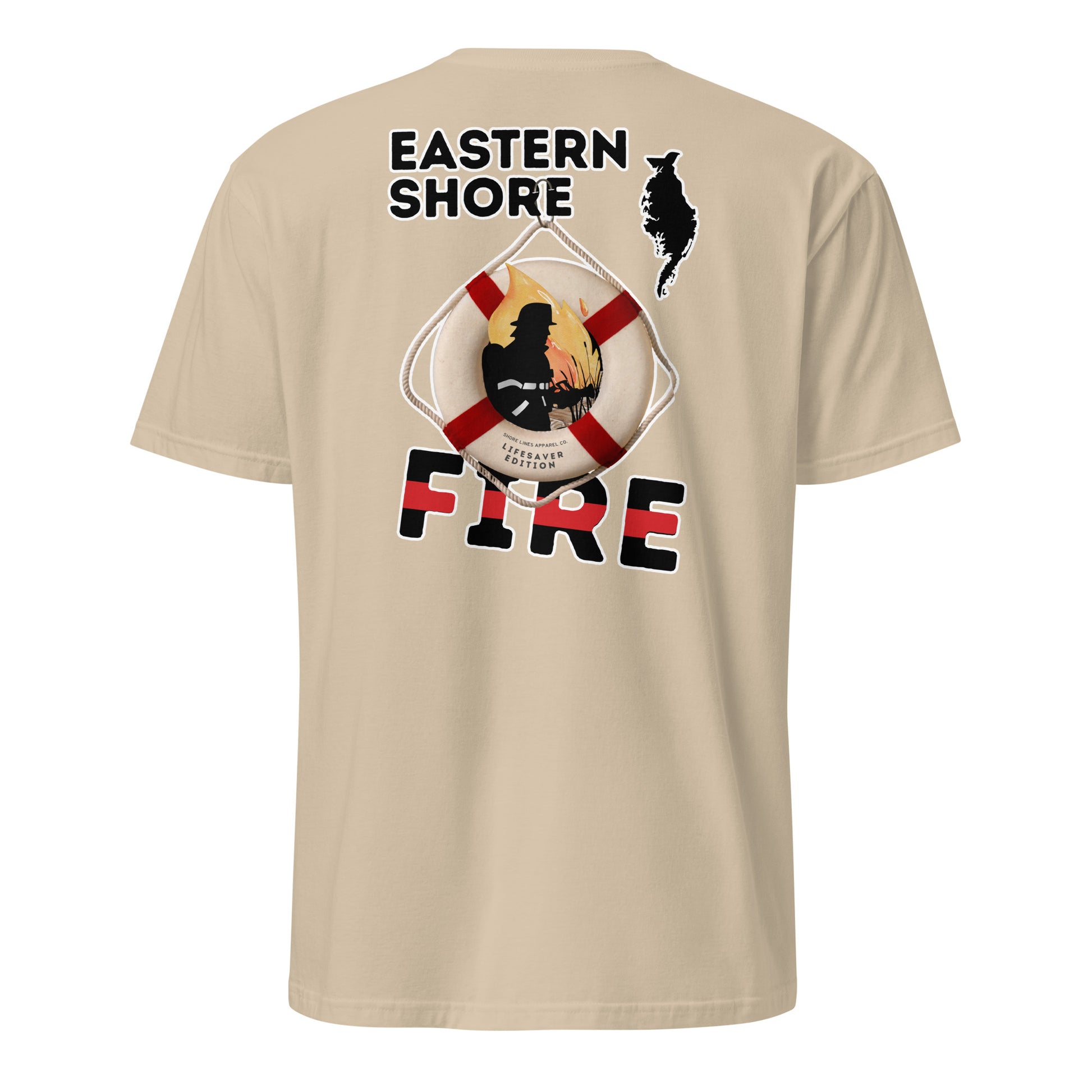 Fire | Lifesaver Edition | Core SS-sand-Shore Lines Apparel Co.