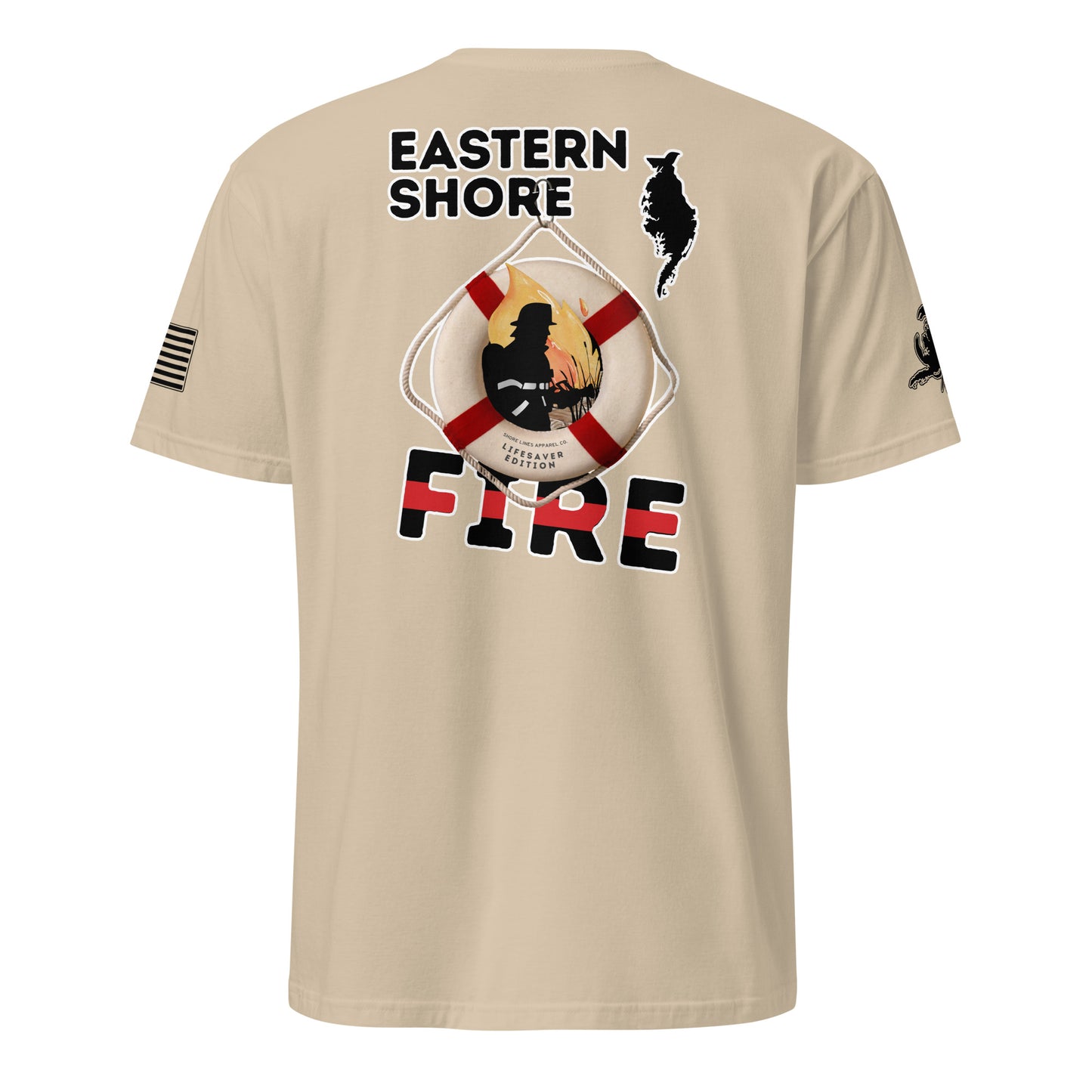 Fire | Lifesaver Edition | Core SS P-sand-Shore Lines Apparel Co.