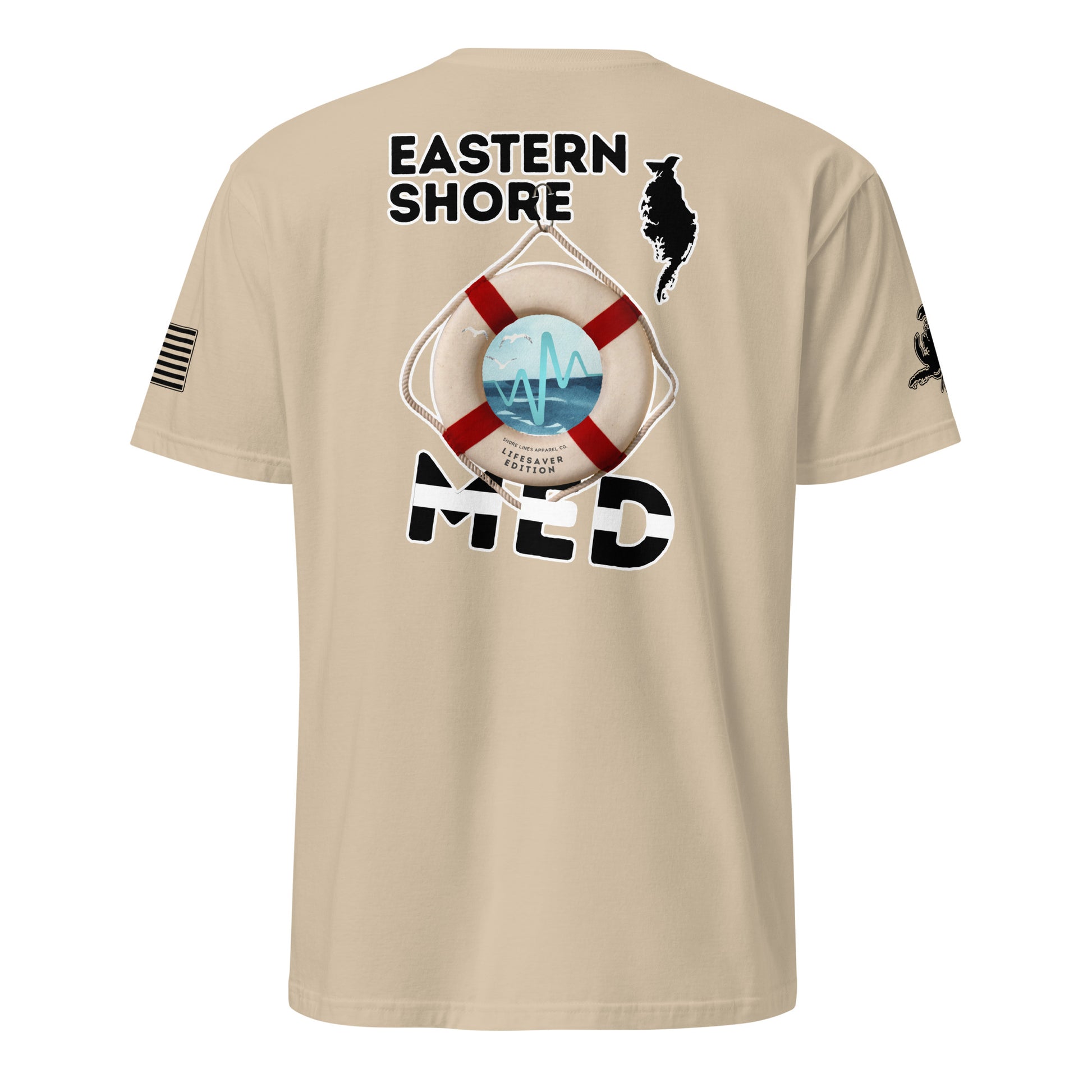 Med | Lifesaver Edition | Core SS P-sand-Shore Lines Apparel Co.