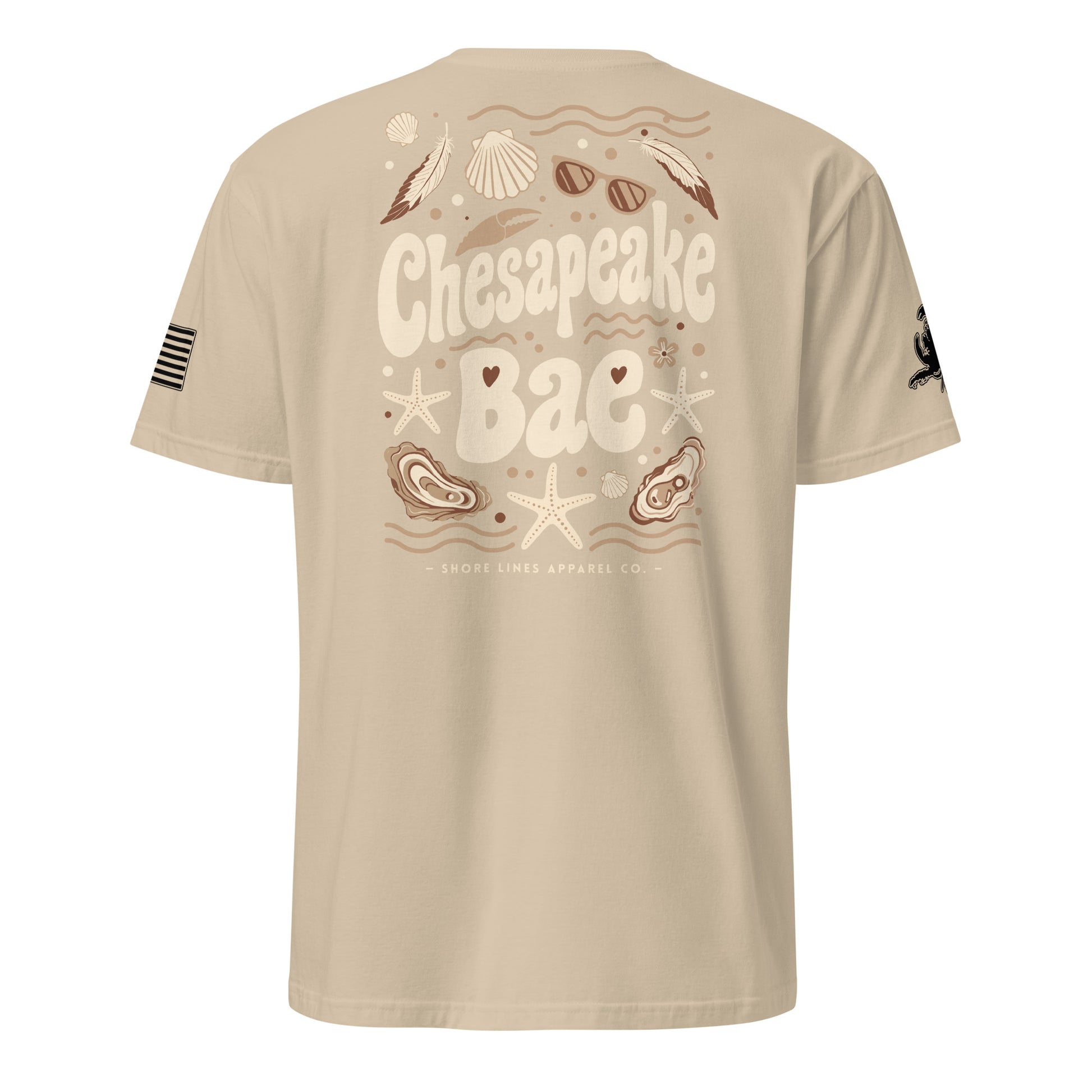 Chesapeake Bae | Short Sleeve P-sand-Shore Lines Apparel Co.™