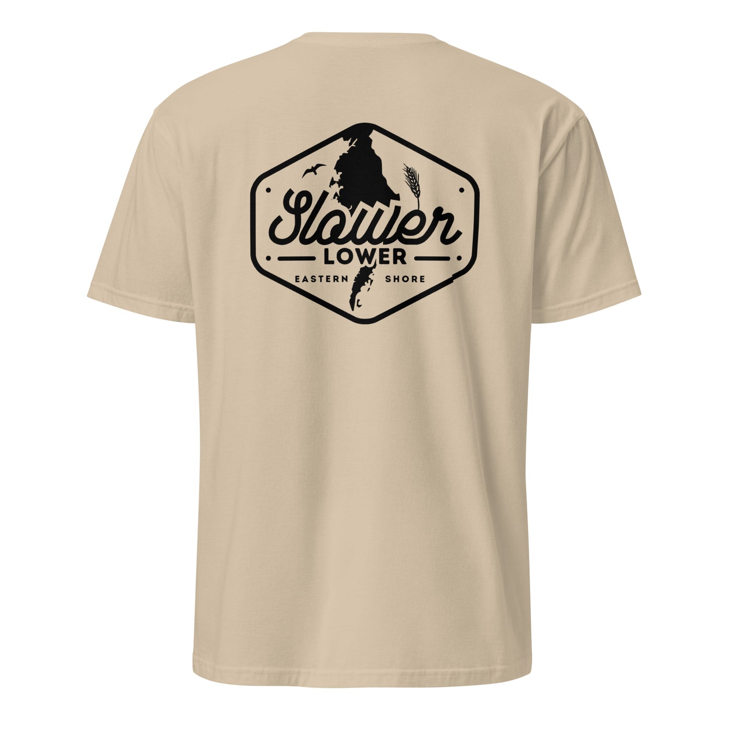 Slower Lower | Short Sleeve-sand-Shore Lines Apparel Co.™