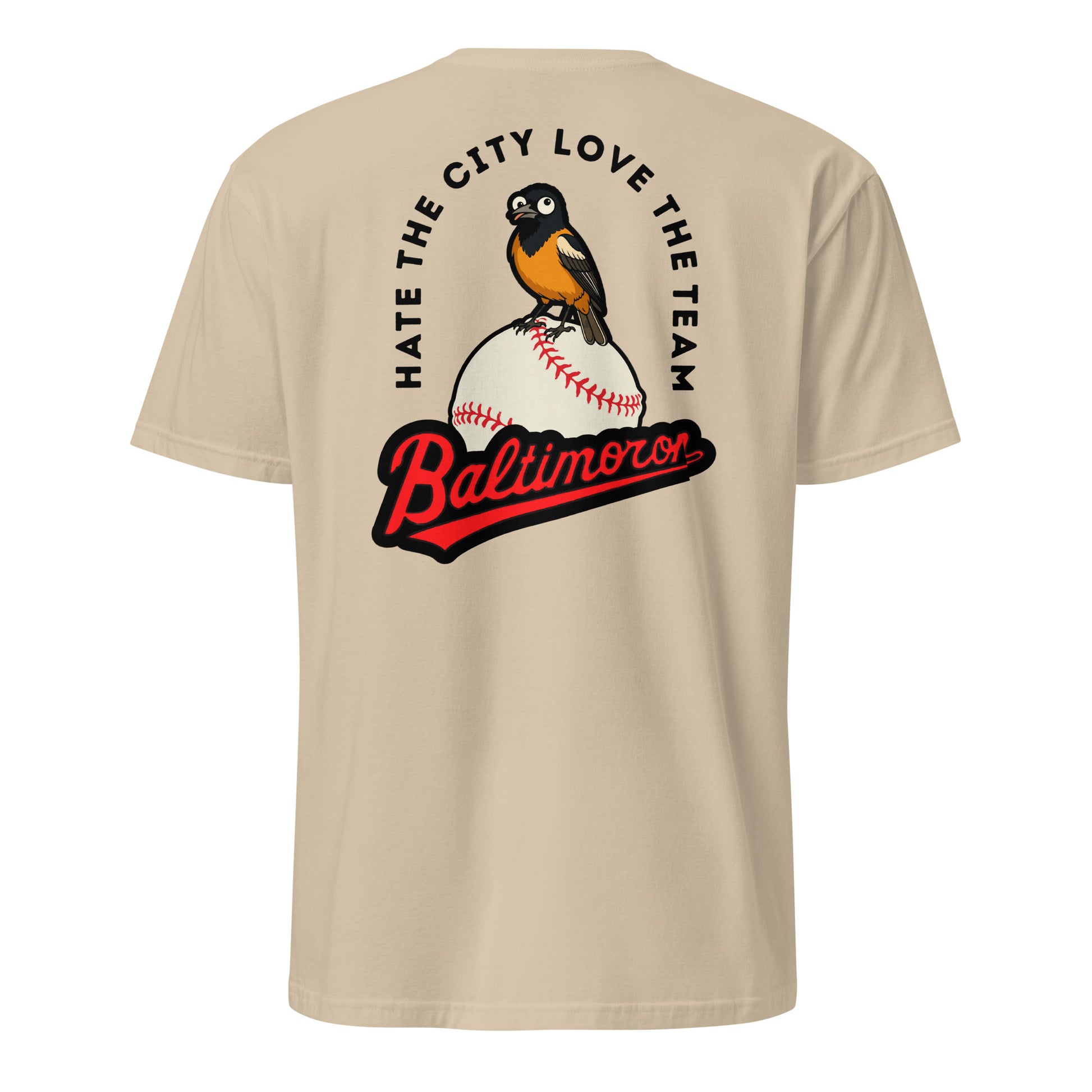 Baltimoron Orioles | Short Sleeve-sand-Shore Lines Apparel Co.™