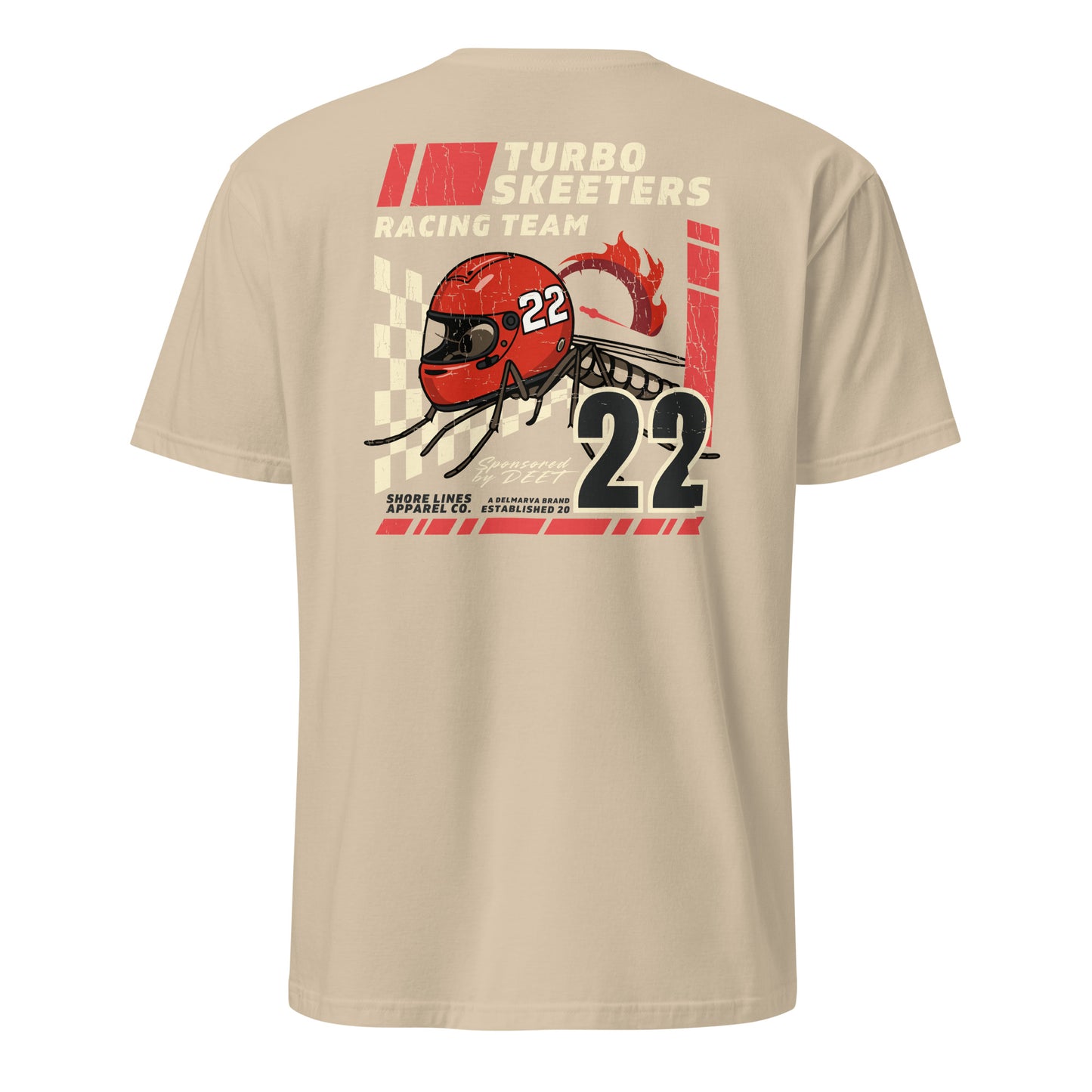 Turbo Skeeters | Short Sleeve-sand-Shore Lines Apparel Co.™