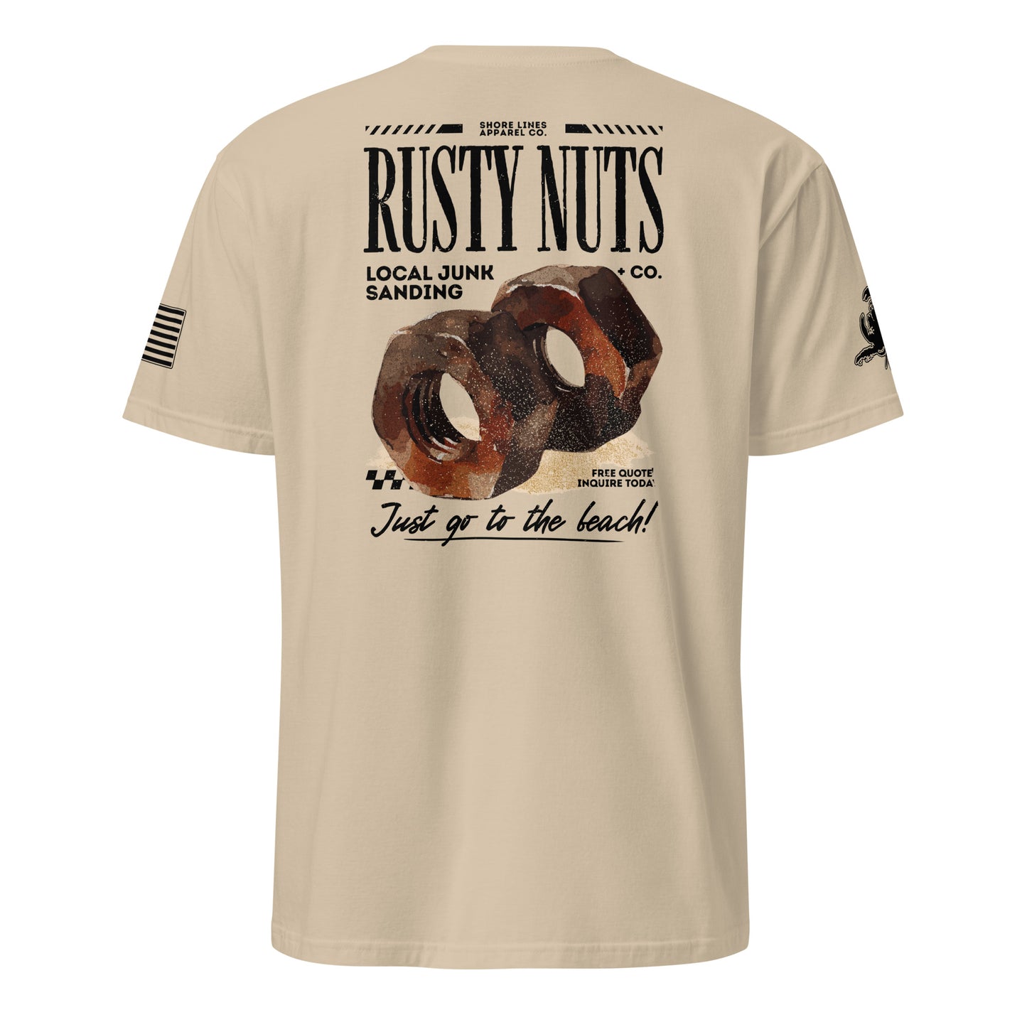 Rusty Nuts | Short Sleeve P-sand-Shore Lines Apparel Co.™