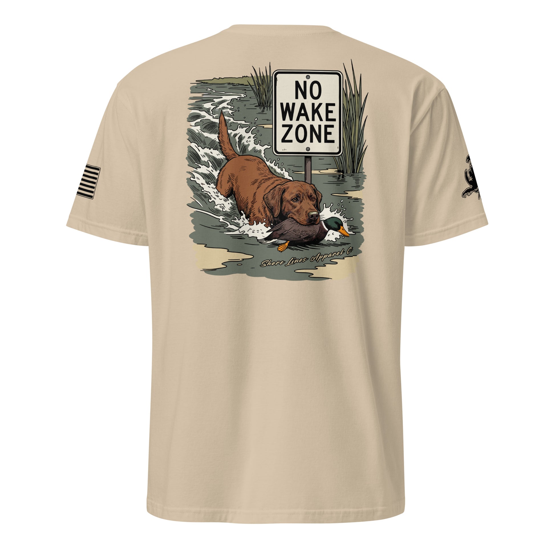 No Wake Zone | Short Sleeve P-sand-Shore Lines Apparel Co.™