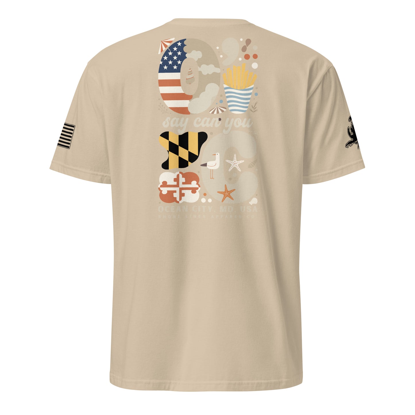 O Say Can You C | Short Sleeve P-sand-Shore Lines Apparel Co.™
