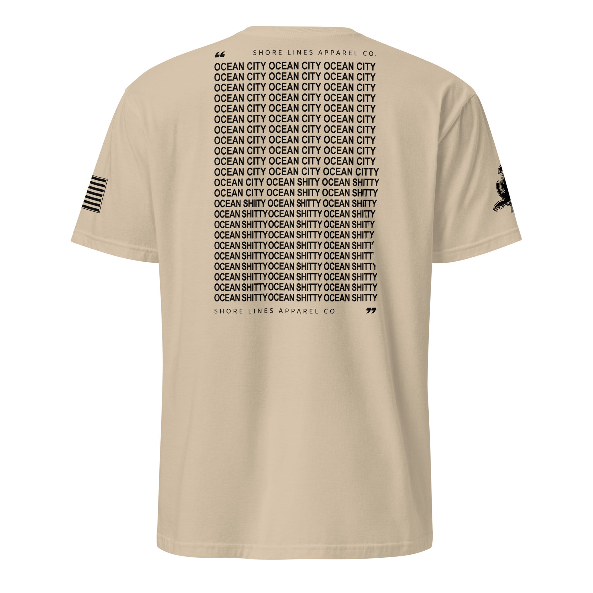 Ocean Shitty | Short Sleeve P-sand-Shore Lines Apparel Co.™